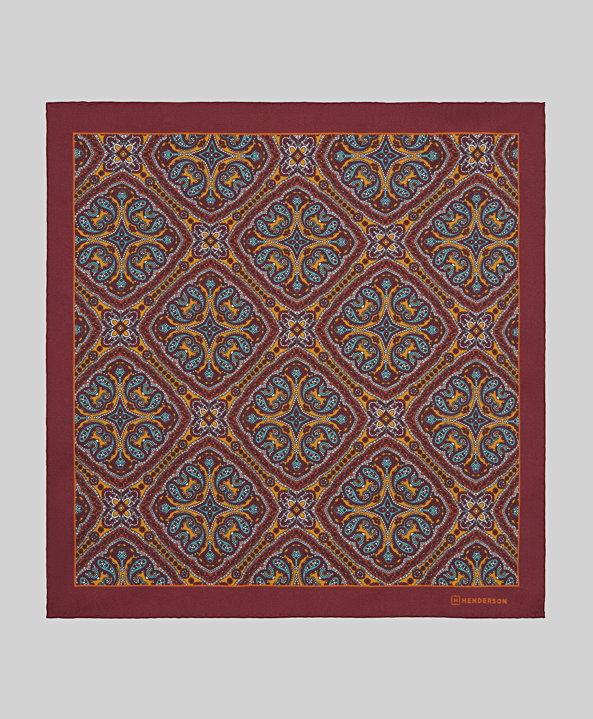 Нагрудный платок из 100% шелка