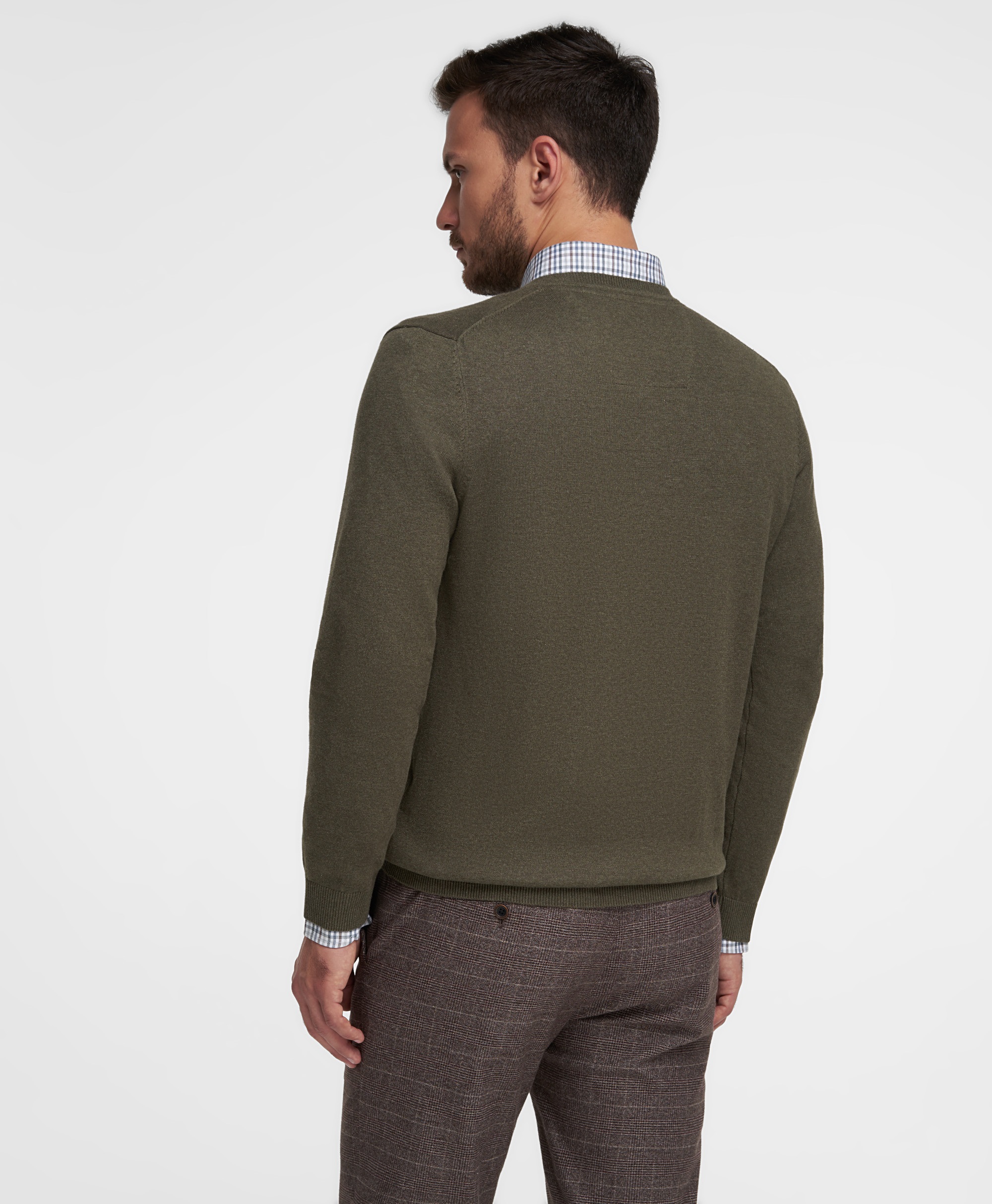 Пуловер трикотажный