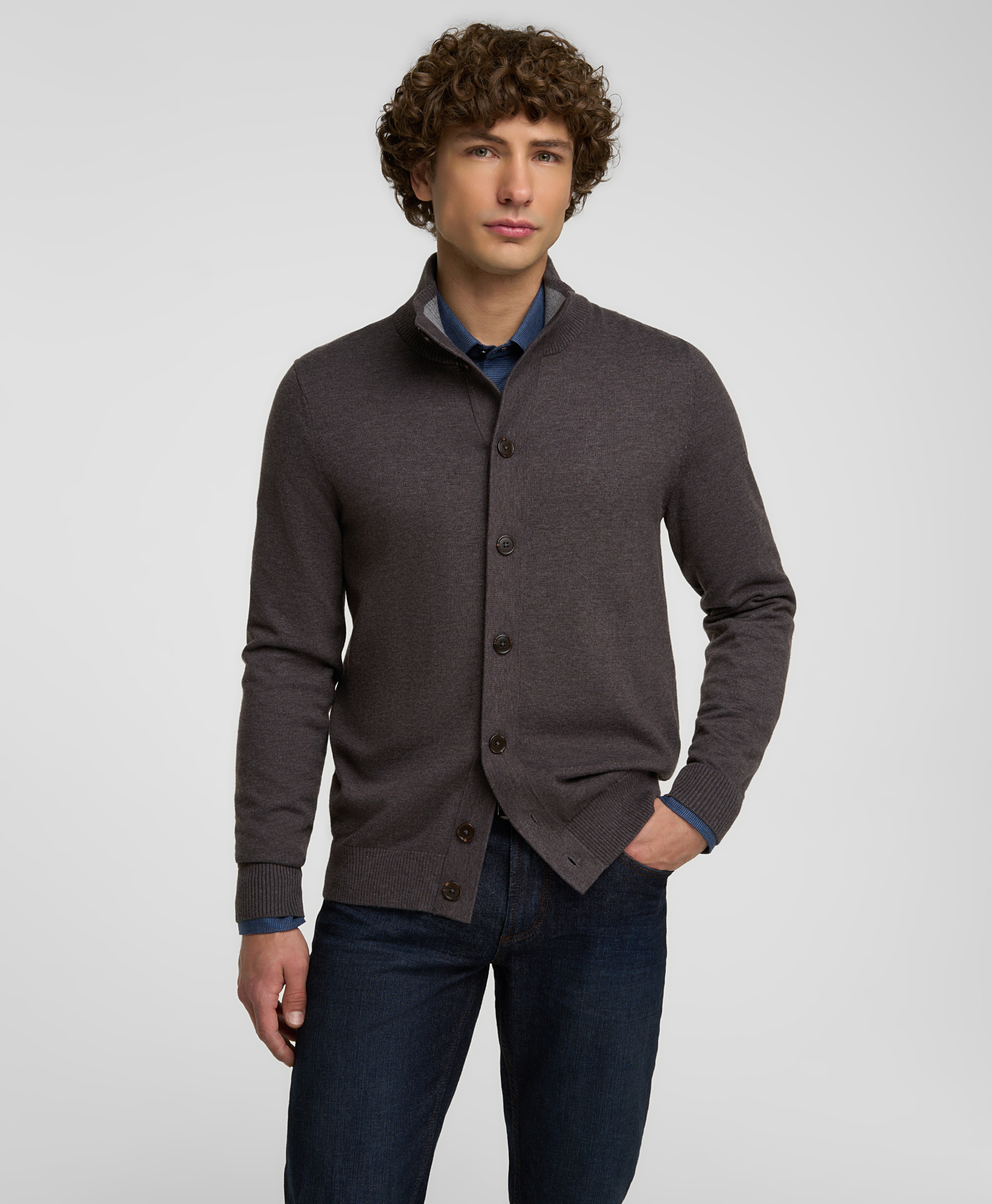 Кардиган трикотажный