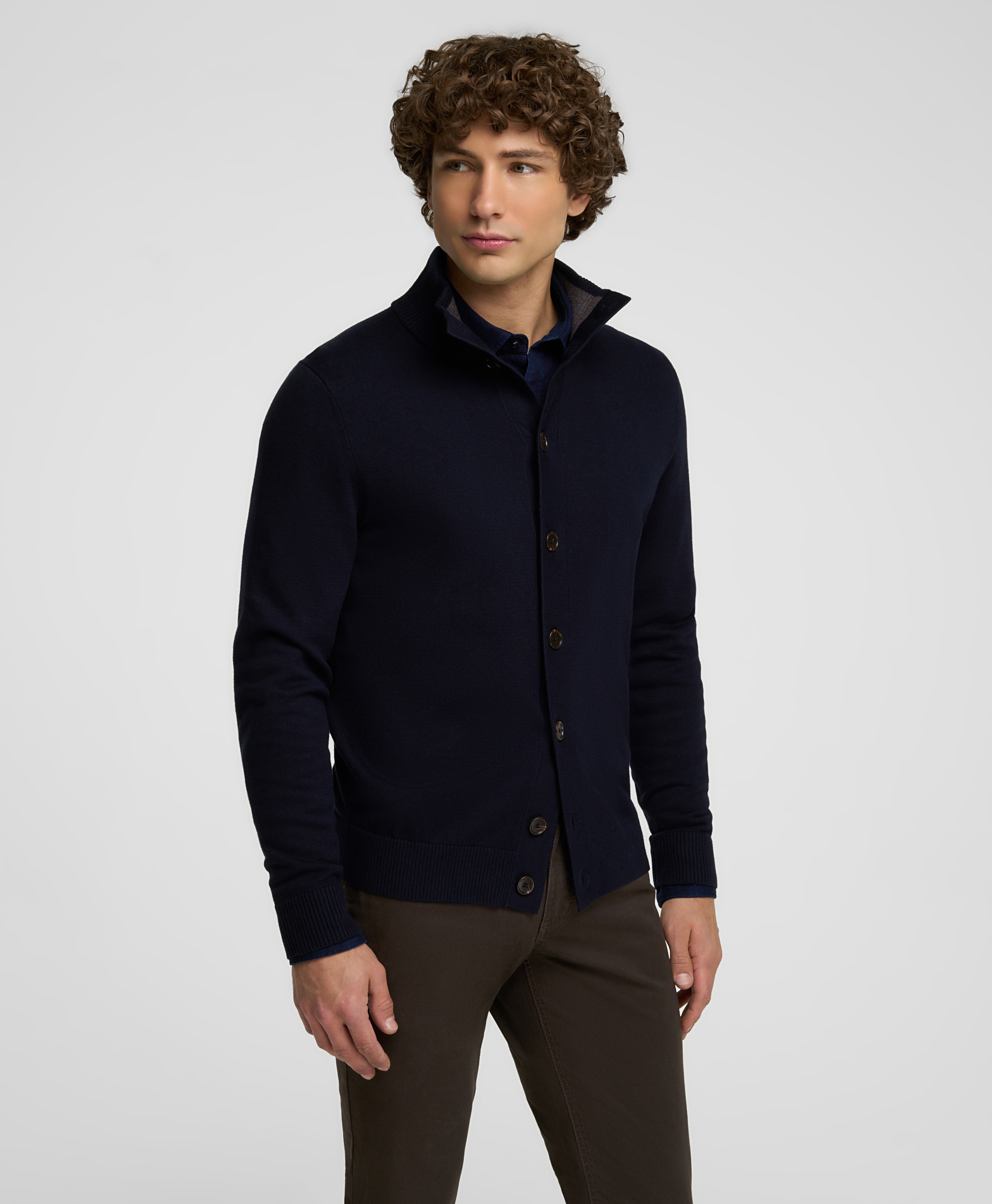 Кардиган трикотажный