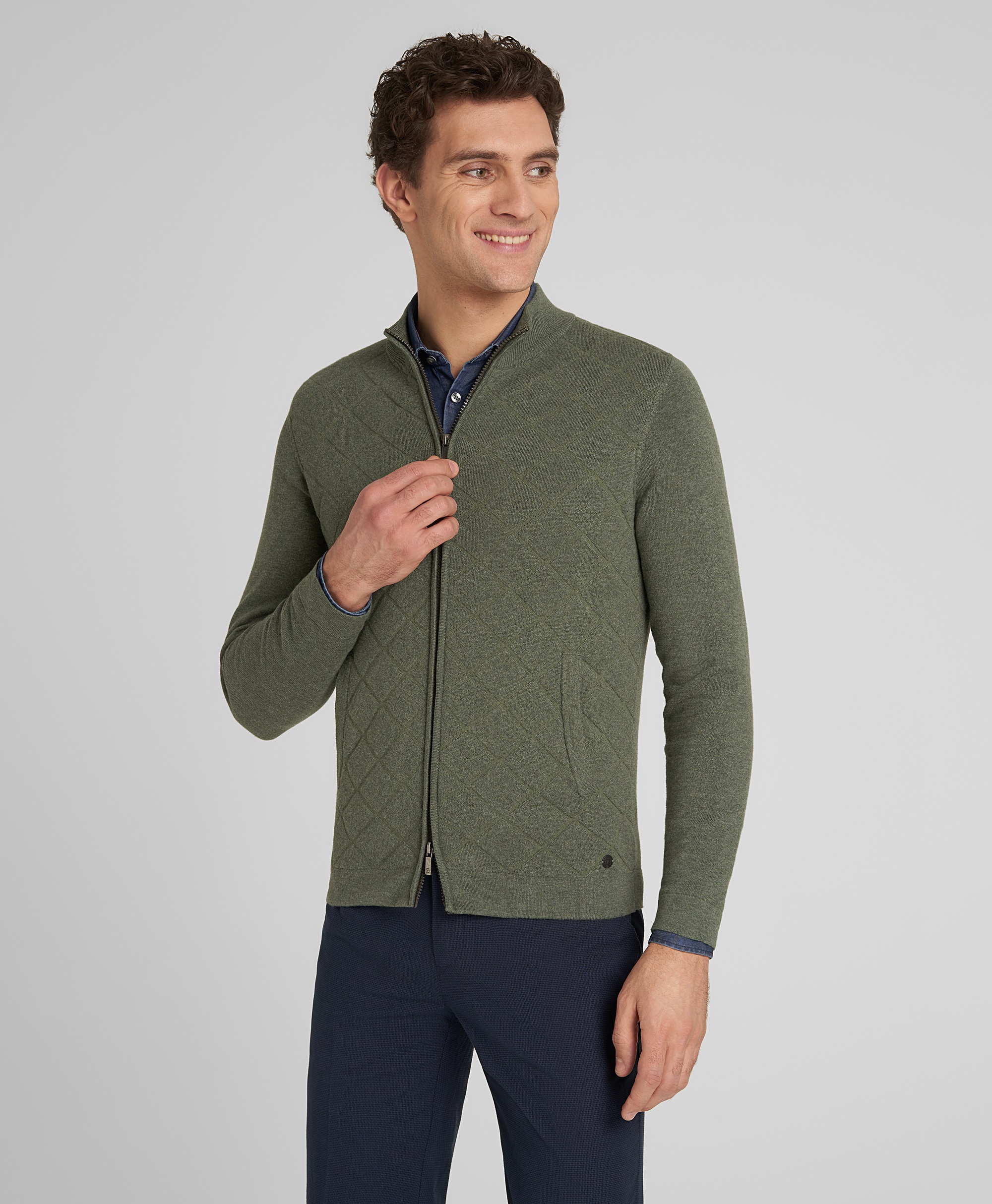 Кардиган трикотажный