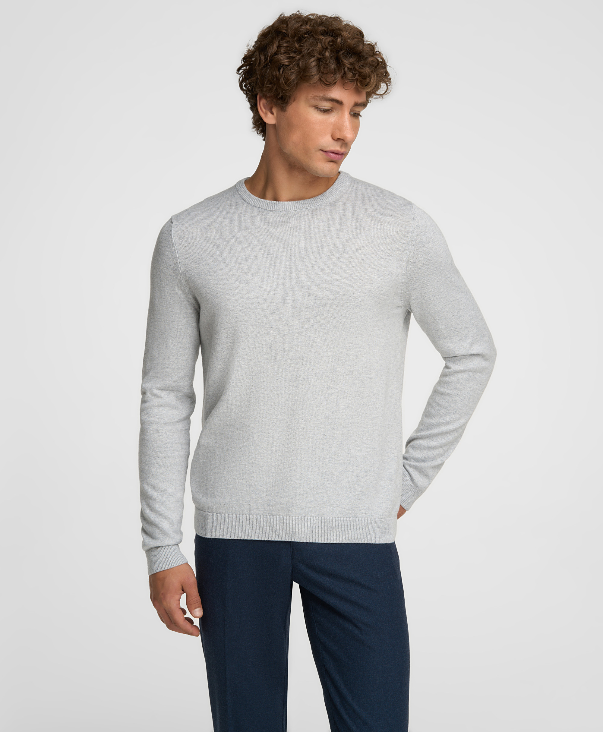 Пуловер трикотажный