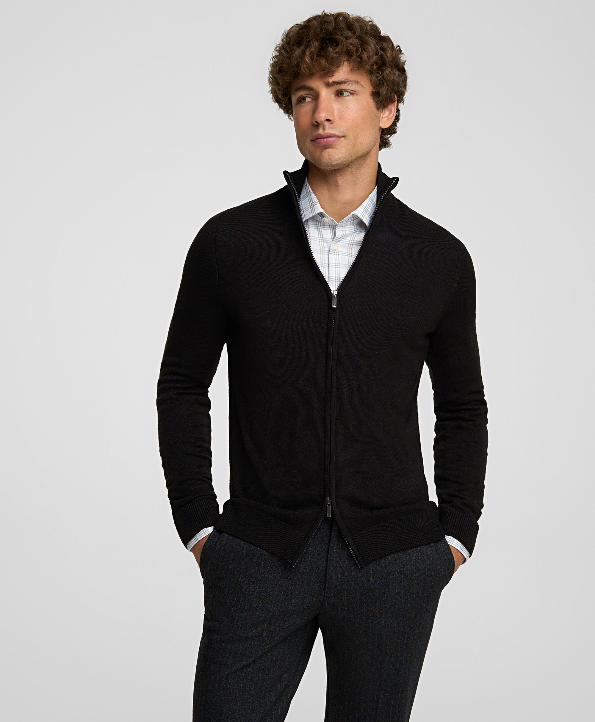 Кардиган трикотажный