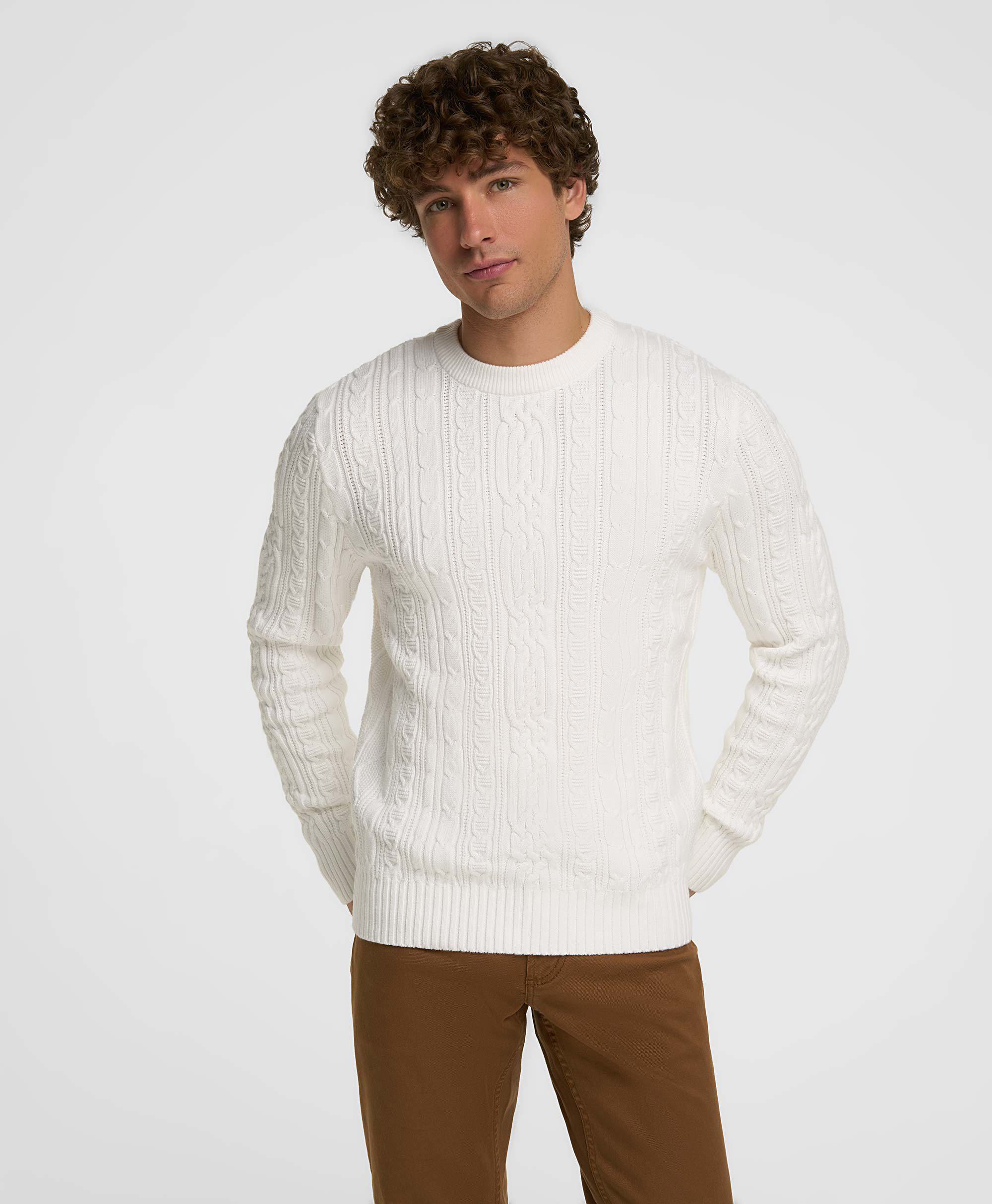 Пуловер трикотажный