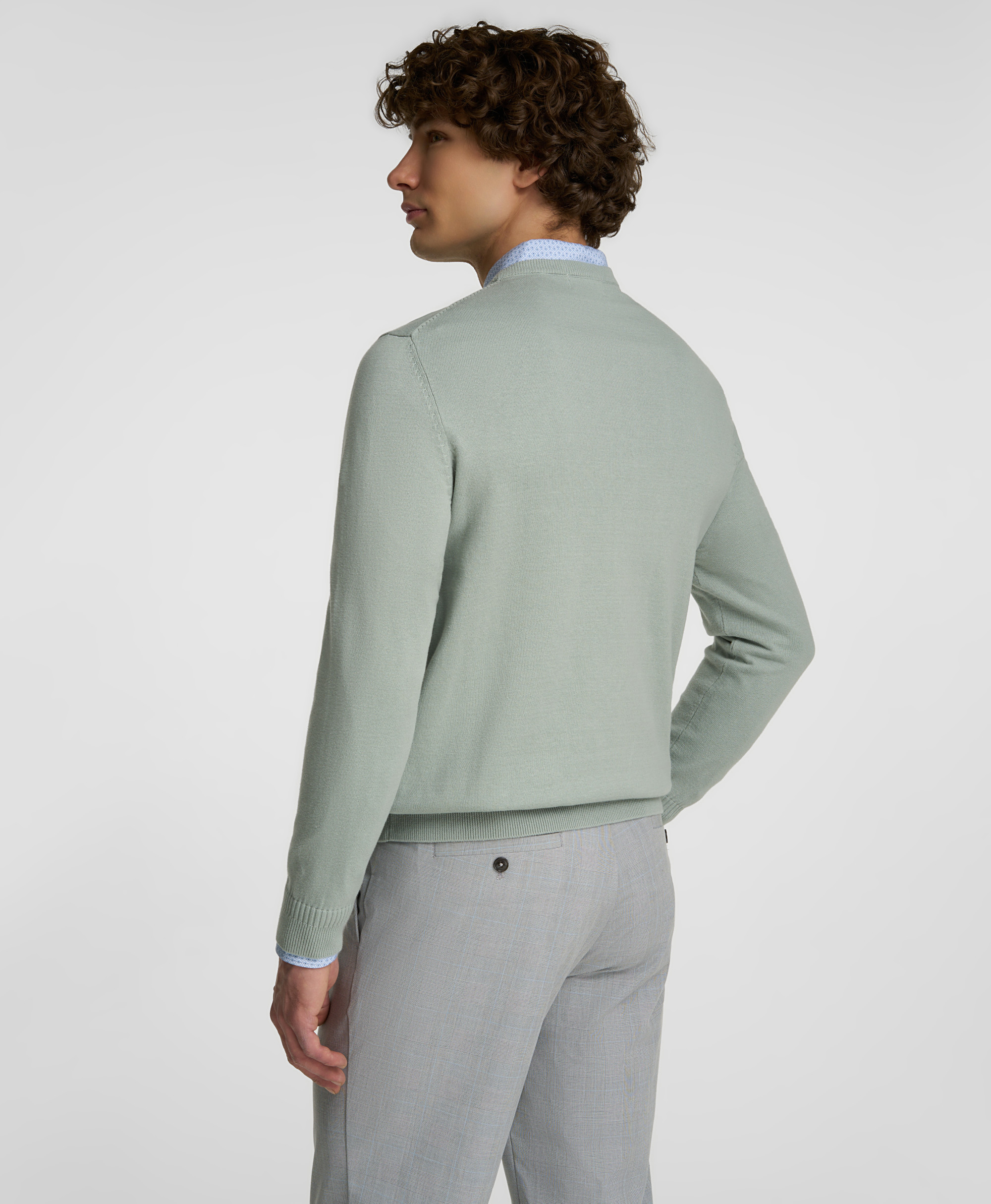 Пуловер трикотажный