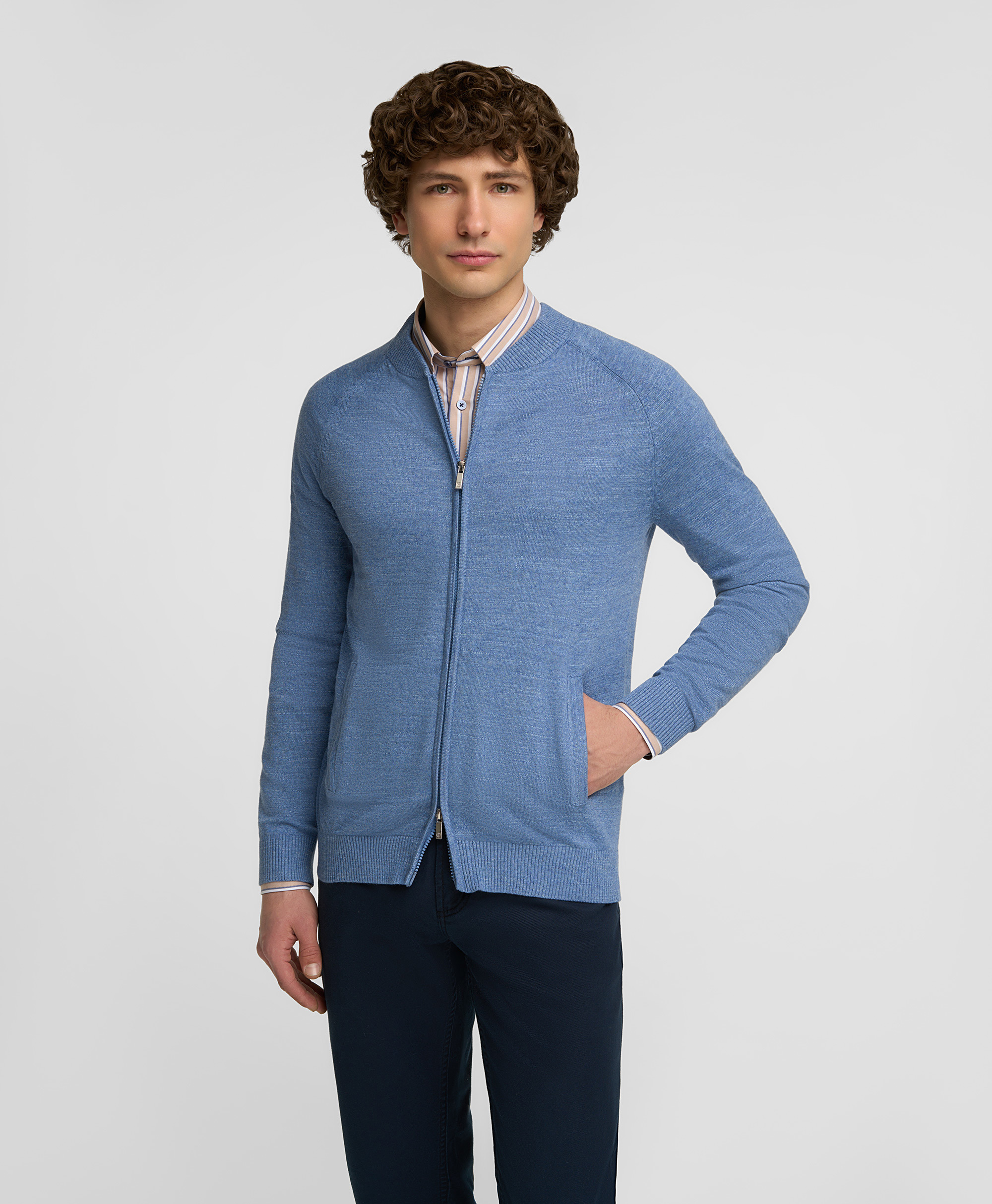 Кардиган трикотажный