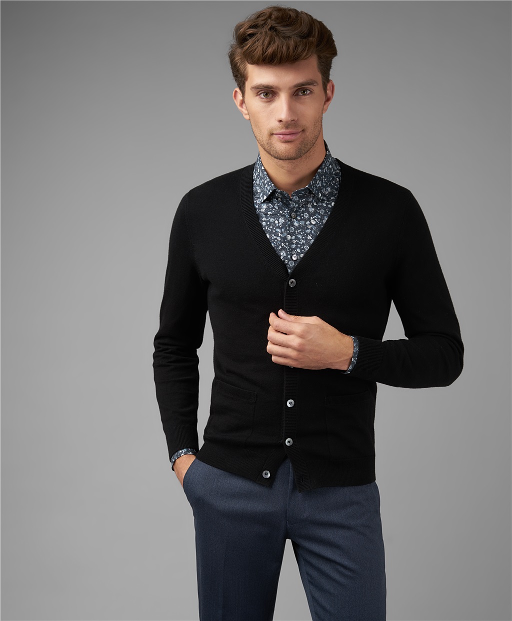 Кардиган трикотажный