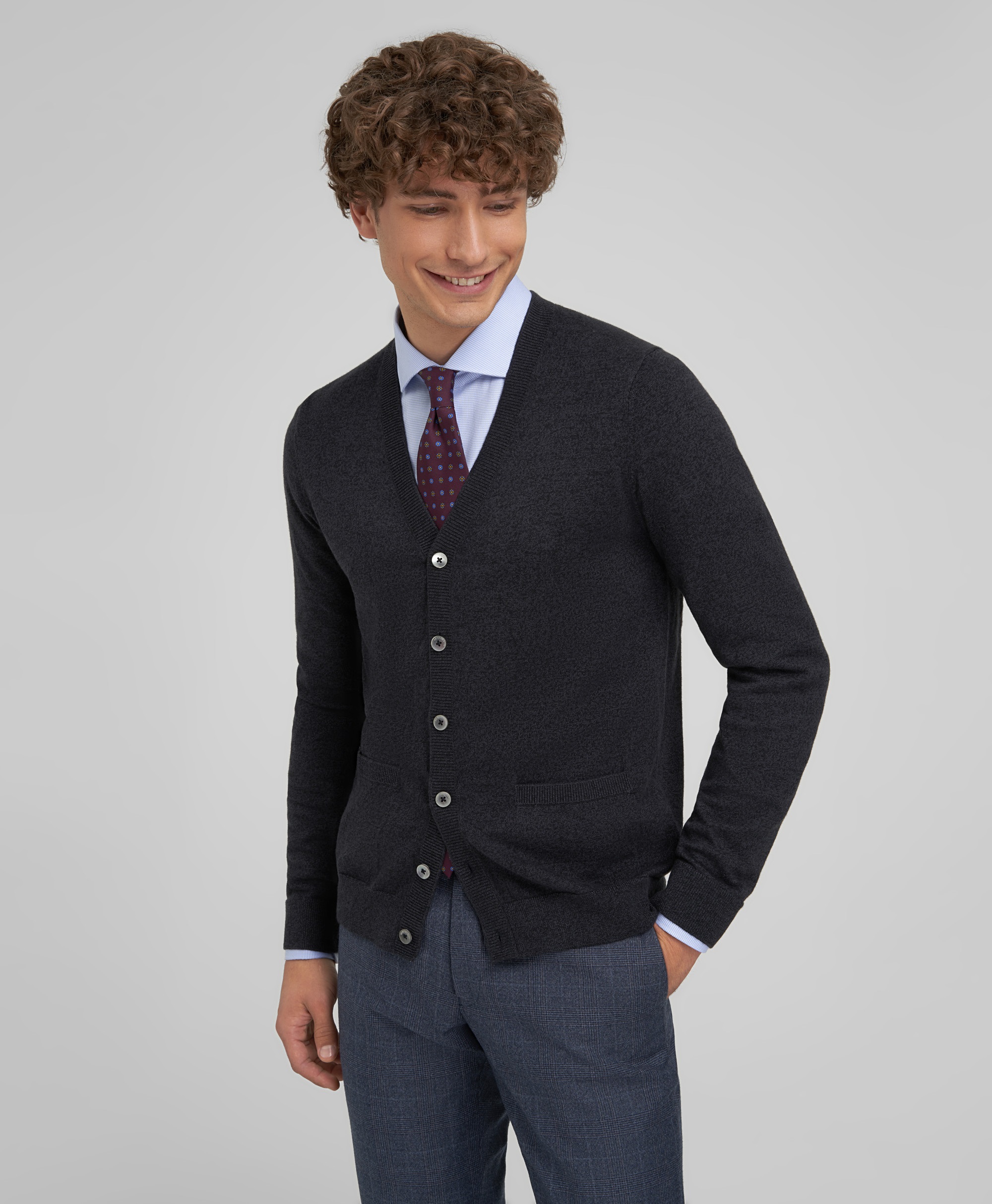 Кардиган трикотажный