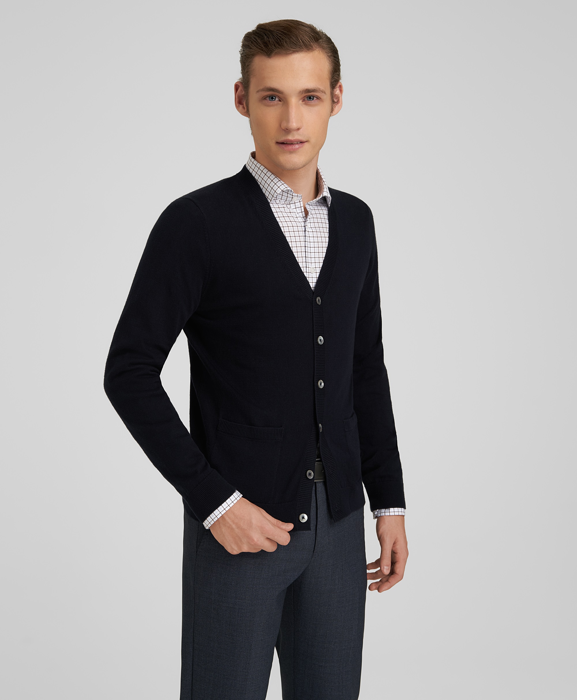 Кардиган трикотажный