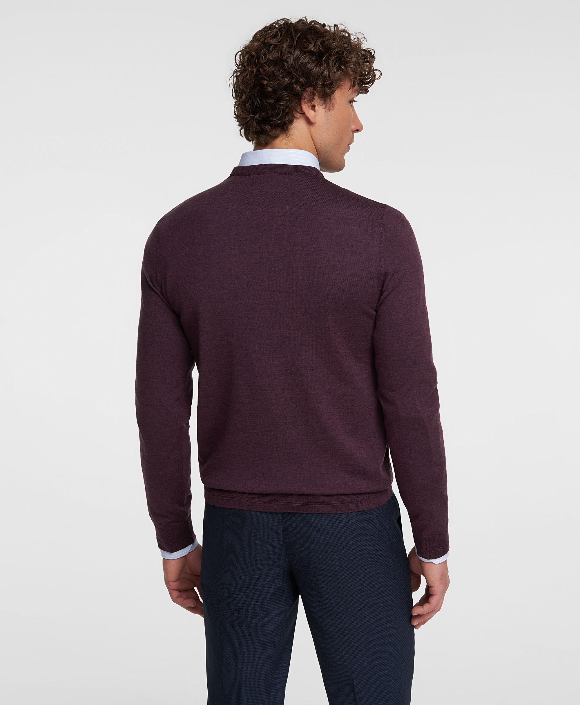 Пуловер трикотажный