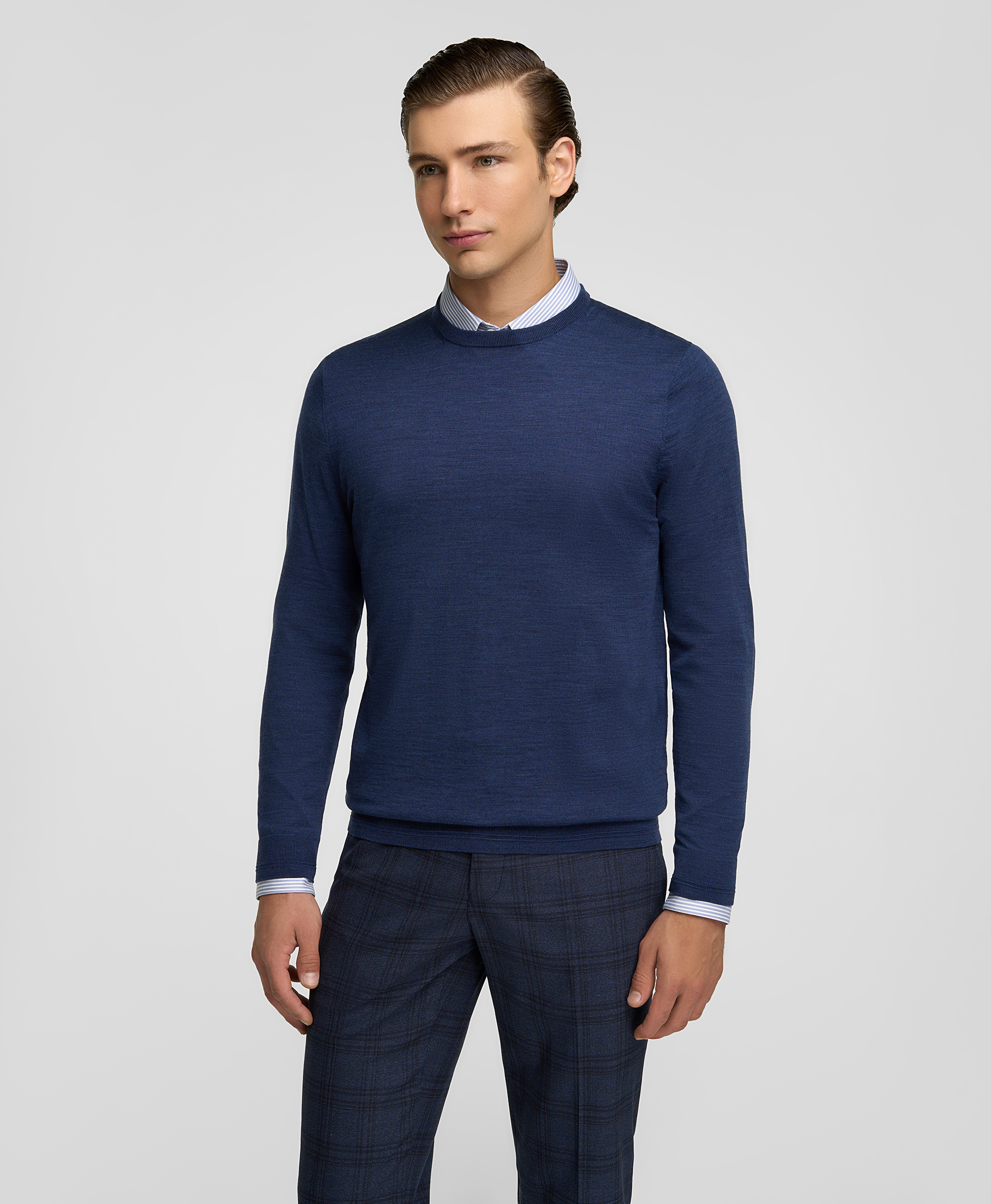 Пуловер трикотажный