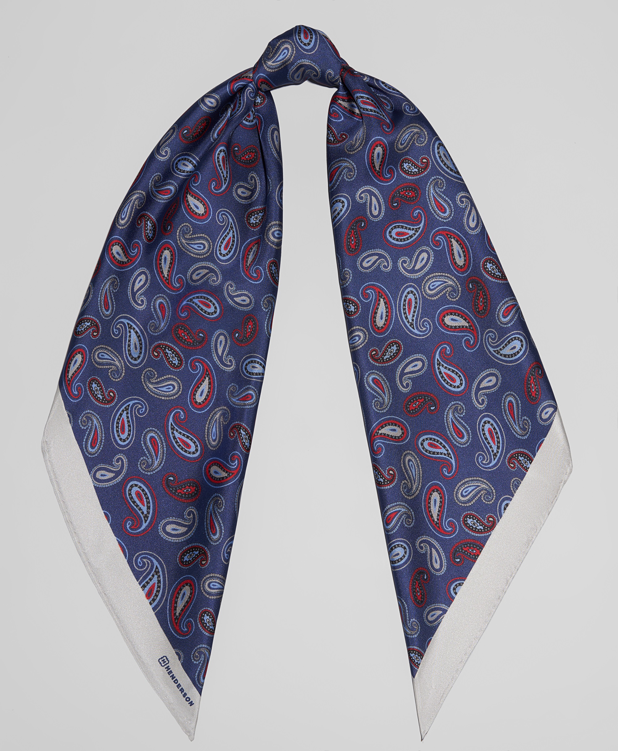 Платок шейный, шелковый