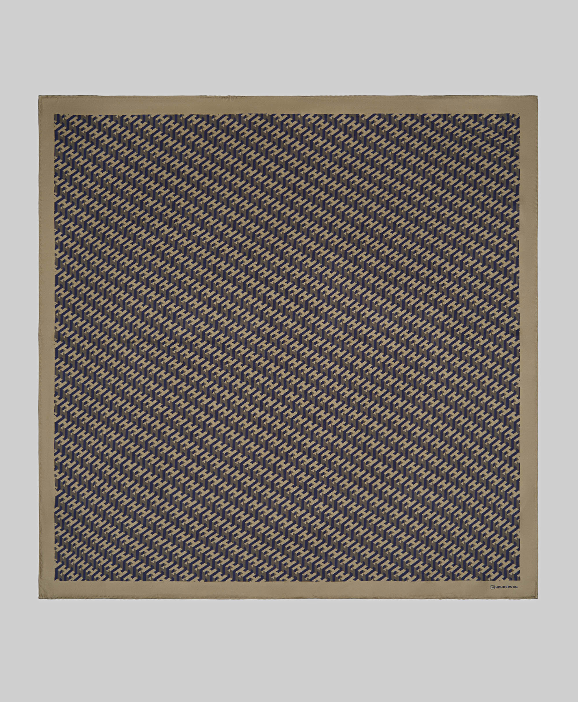 Платок шейный шелковый