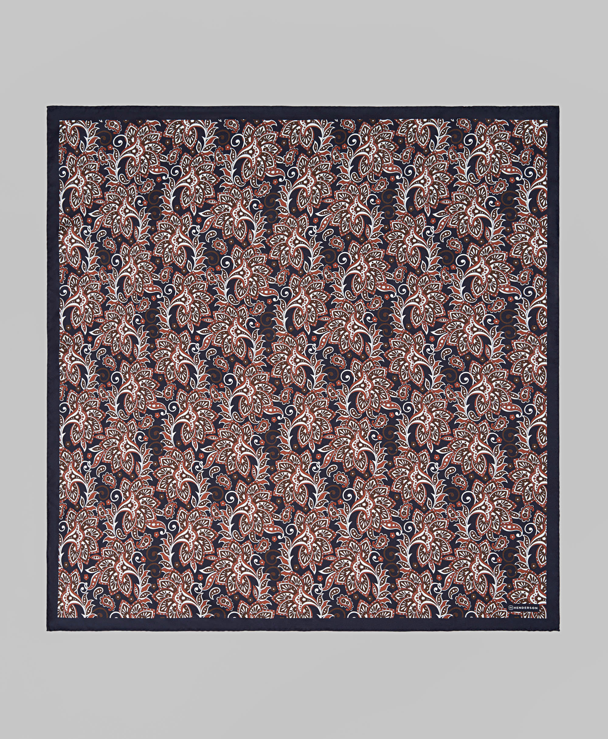 Платок шейный шелковый