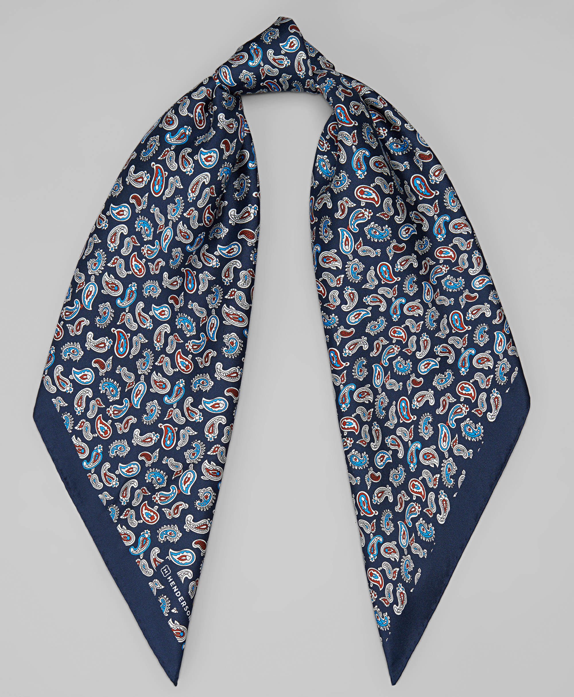 Платок шейный шелковый