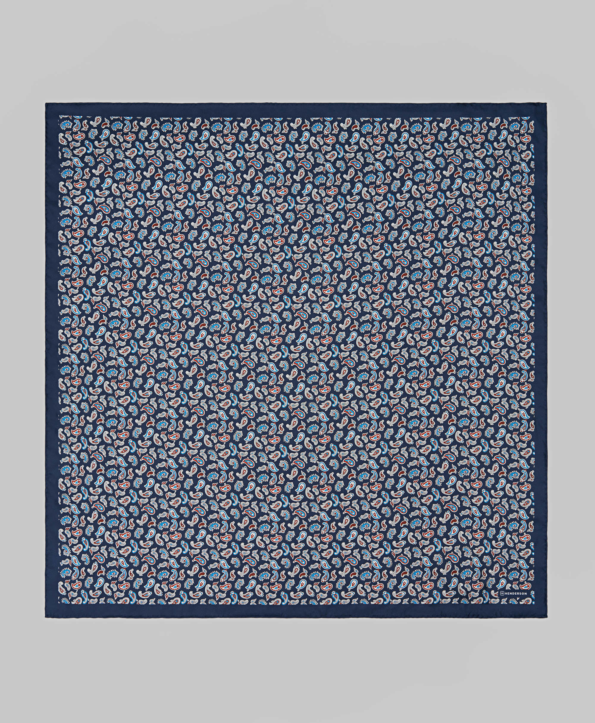 Платок шейный шелковый