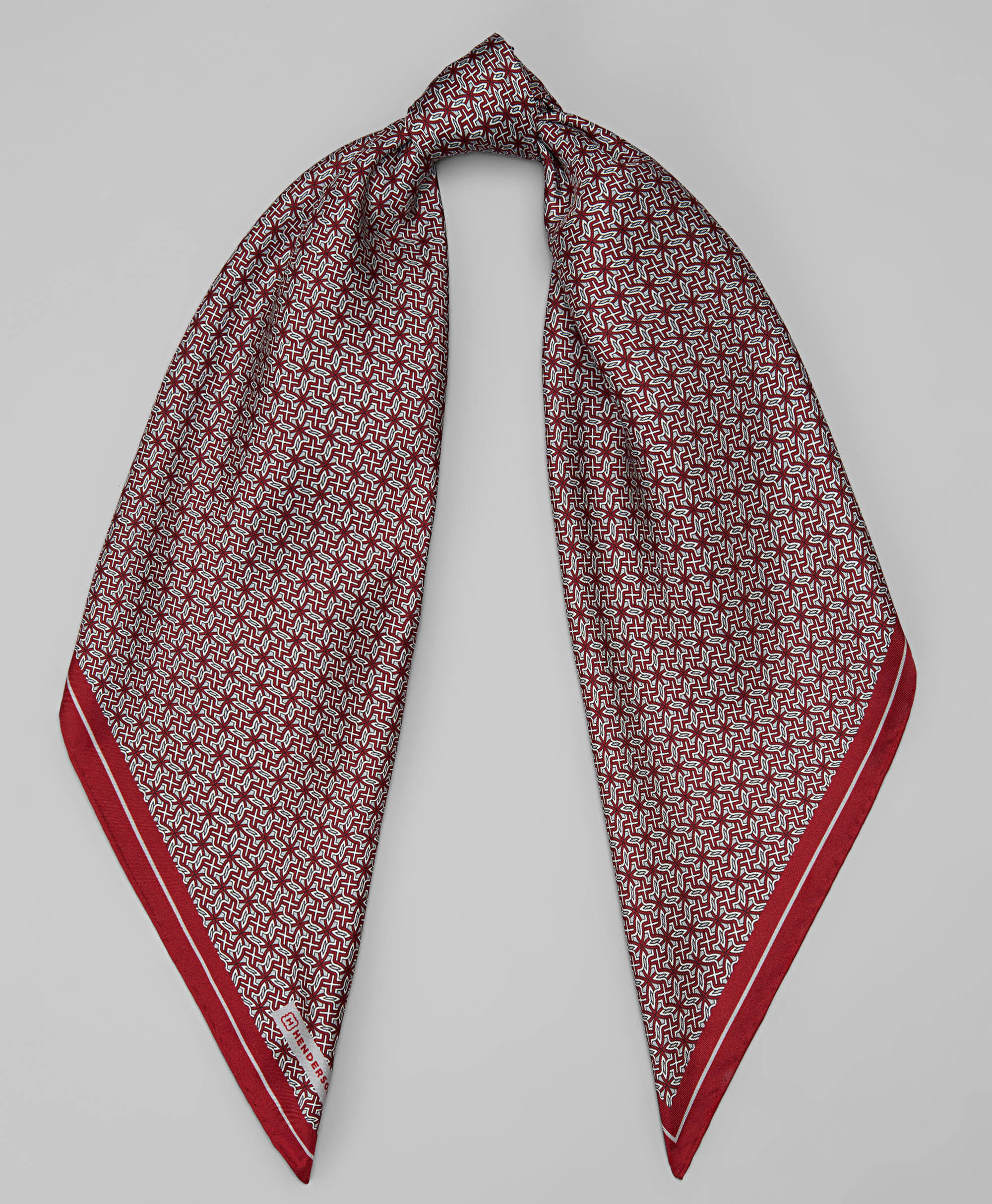 Платок шейный шелковый