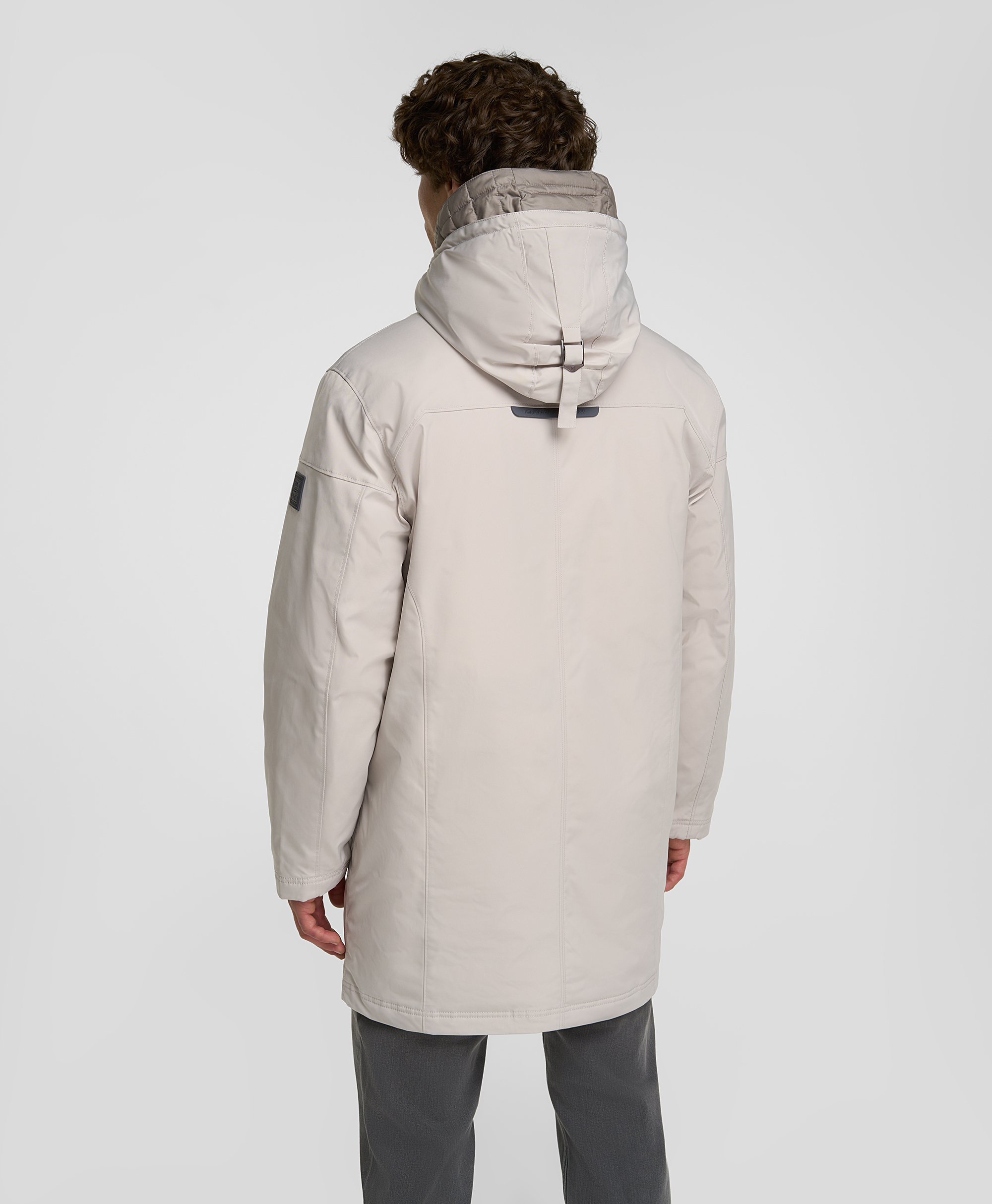 Плащ утеплённый