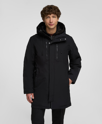 Плащ утеплённый