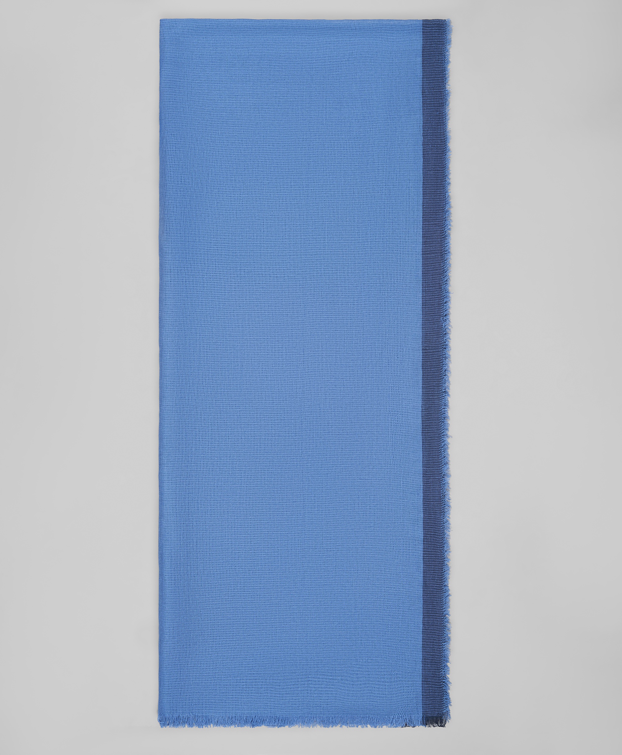 Шарф текстильный однотонный - размер 60 x 180 см