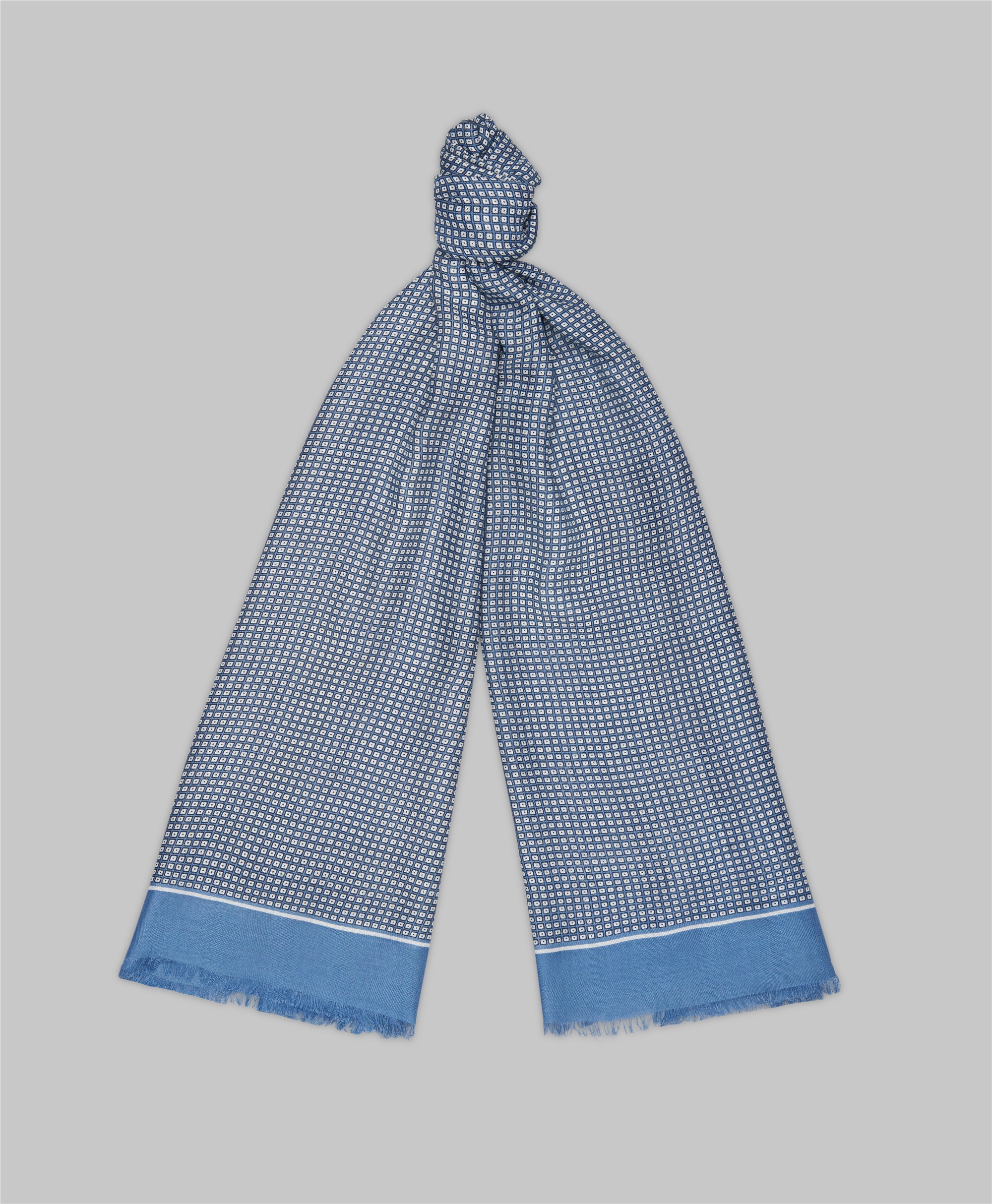 Палантин текстильный из 100% вискозы - размер 75 x 180 см