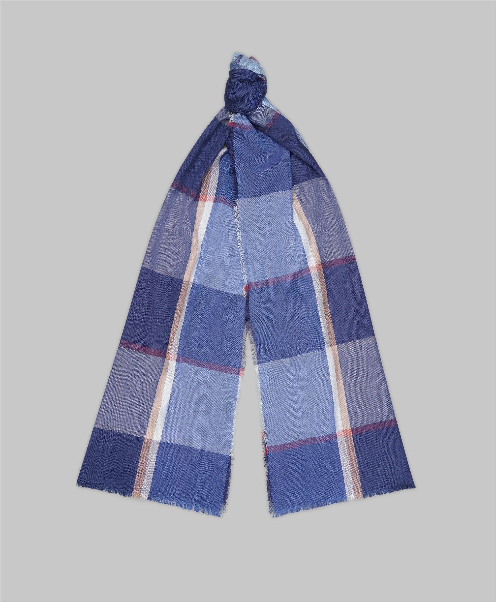 Шарф текстильный из 100% вискозы - размер 60 x 180 см