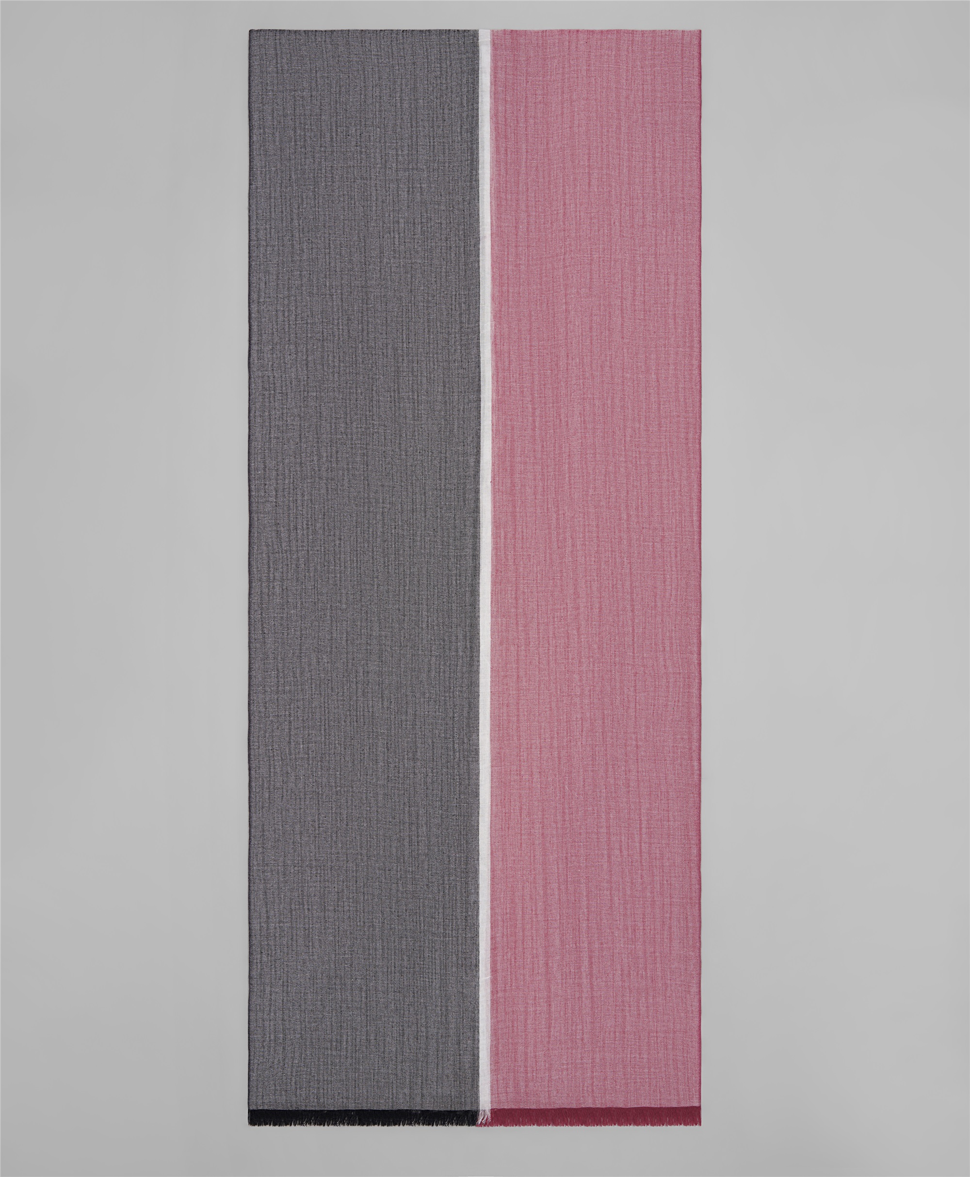 Палантин текстильный легкий из хлопка и вискозы, размер 90 x 180 см