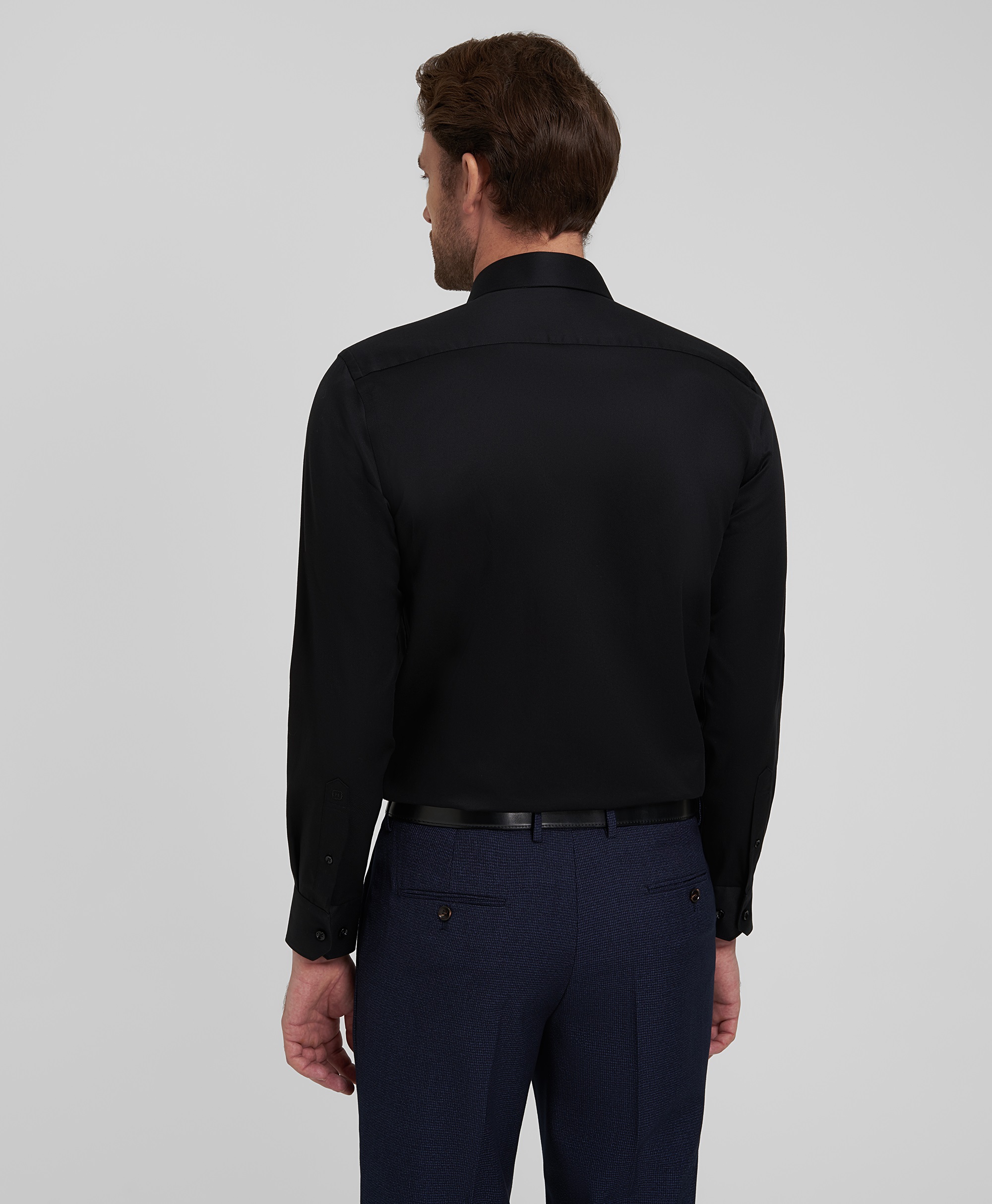 Рубашка, легкая в уходе, прямой силуэт