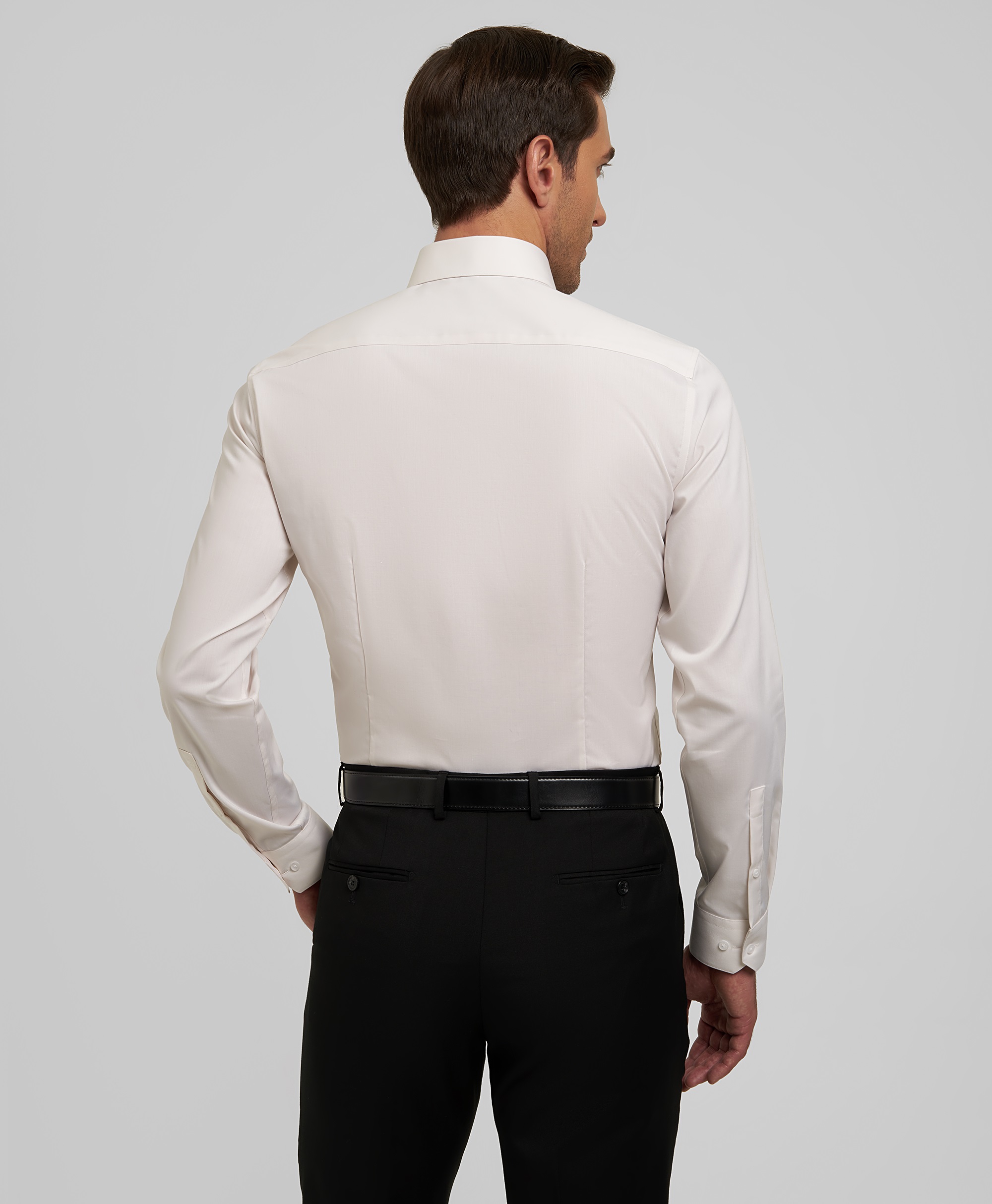 Рубашка из ткани стрейч, прилегающий силуэт