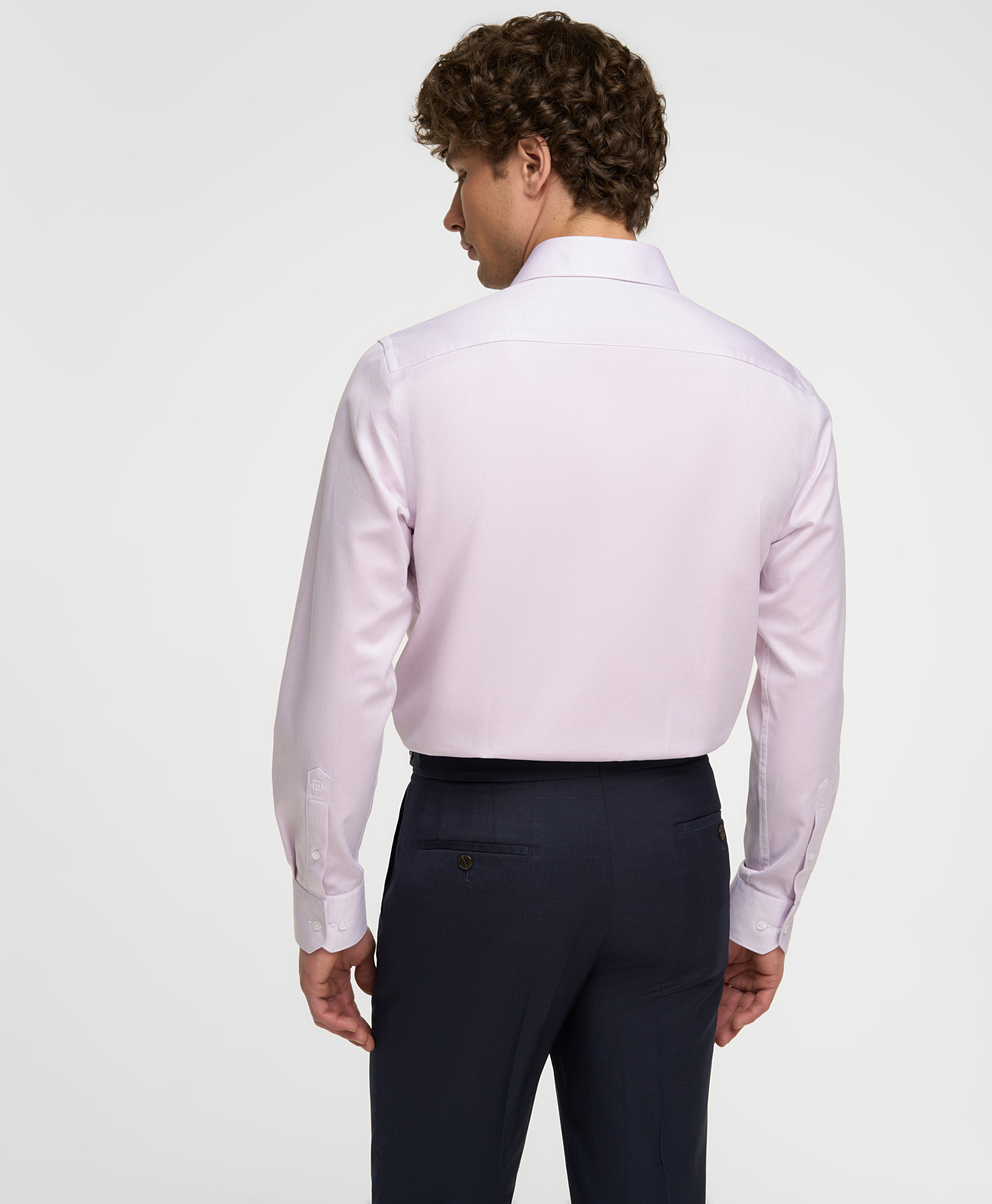 Рубашка хлопковая, прямой силуэт