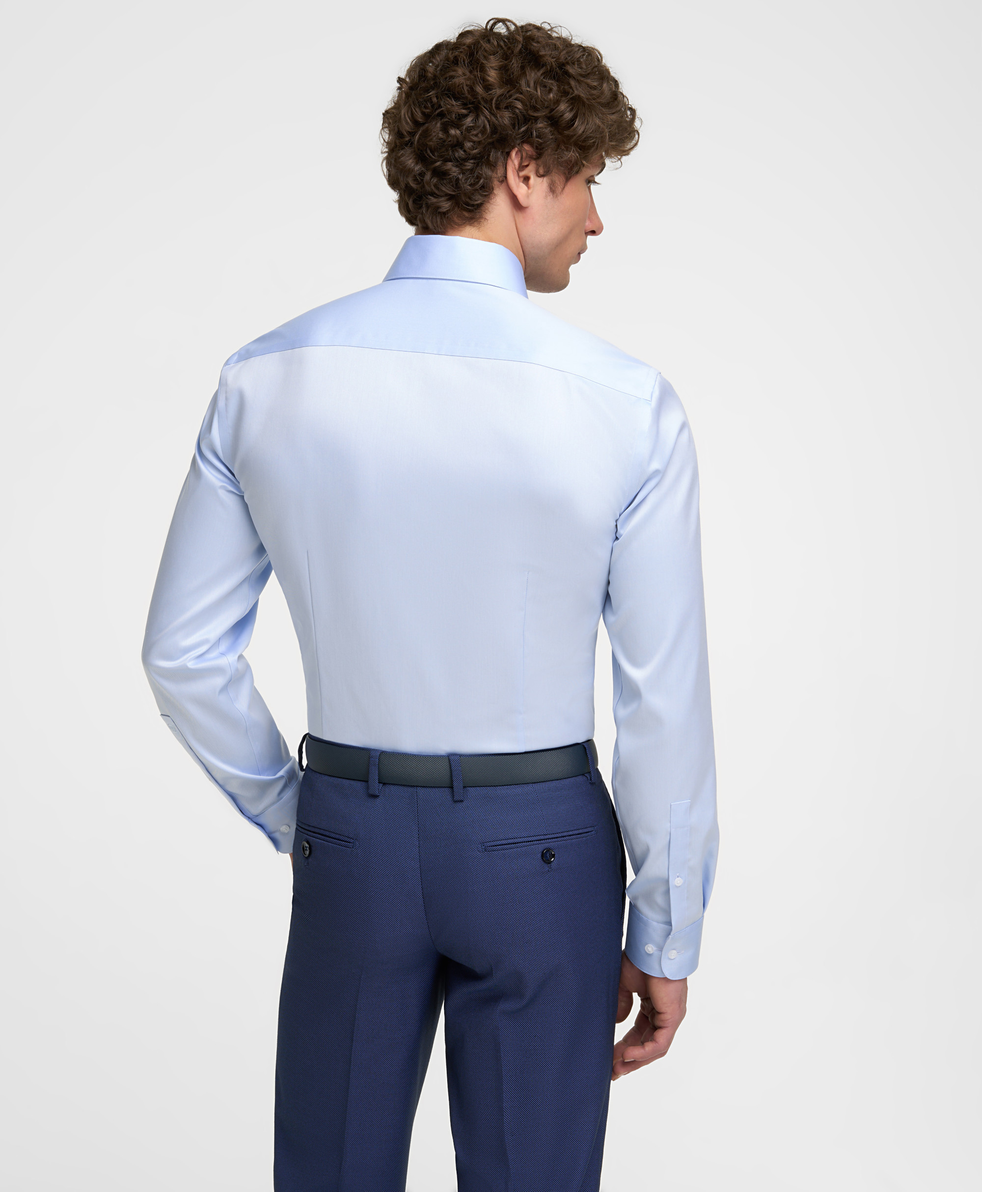 Рубашка из ткани стрейч, полуприлегающий силуэт