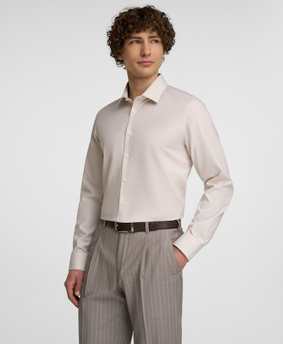 Рубашка лёгкая в уходе, прямой силуэт