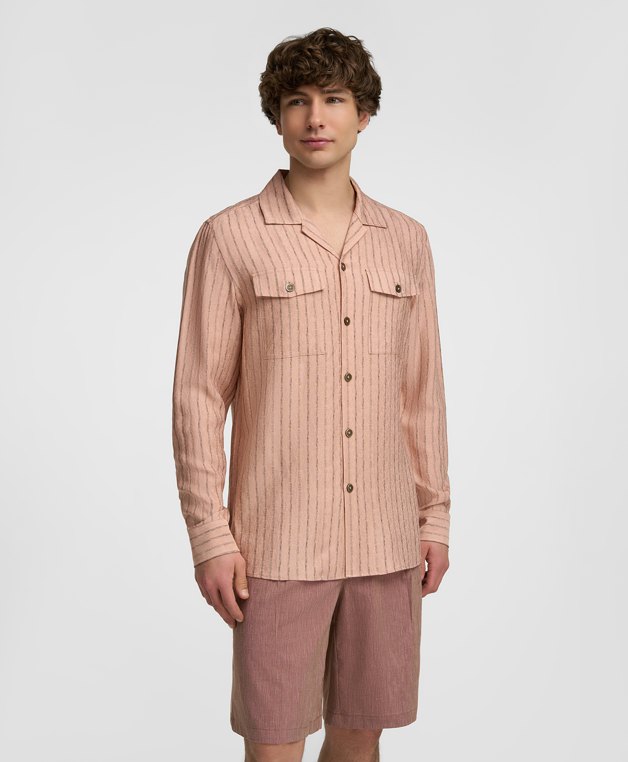 Рубашка HENDERSON Студио, прямой силуэт