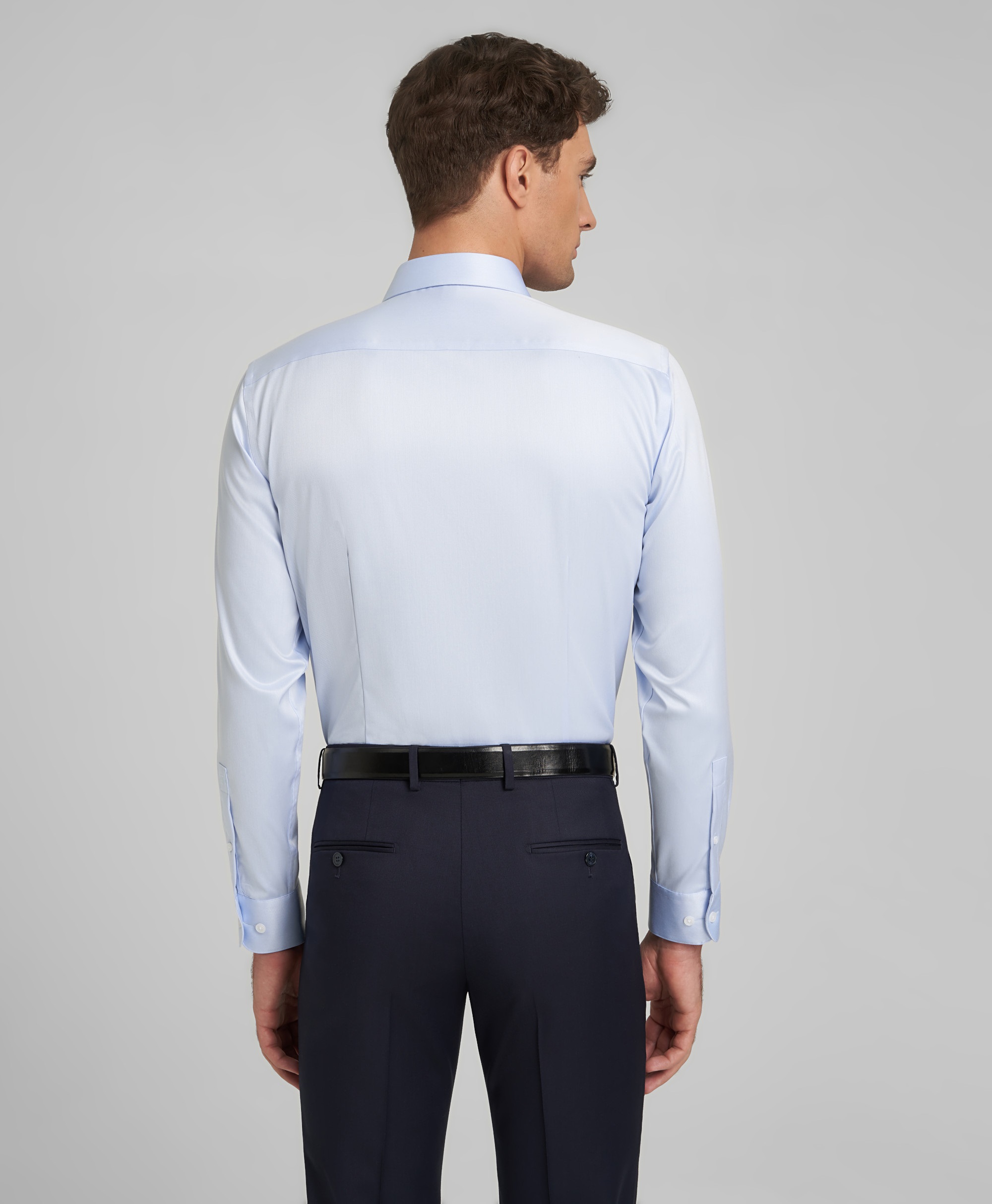 Рубашка из ткани стрейч, полуприлегающий силуэт