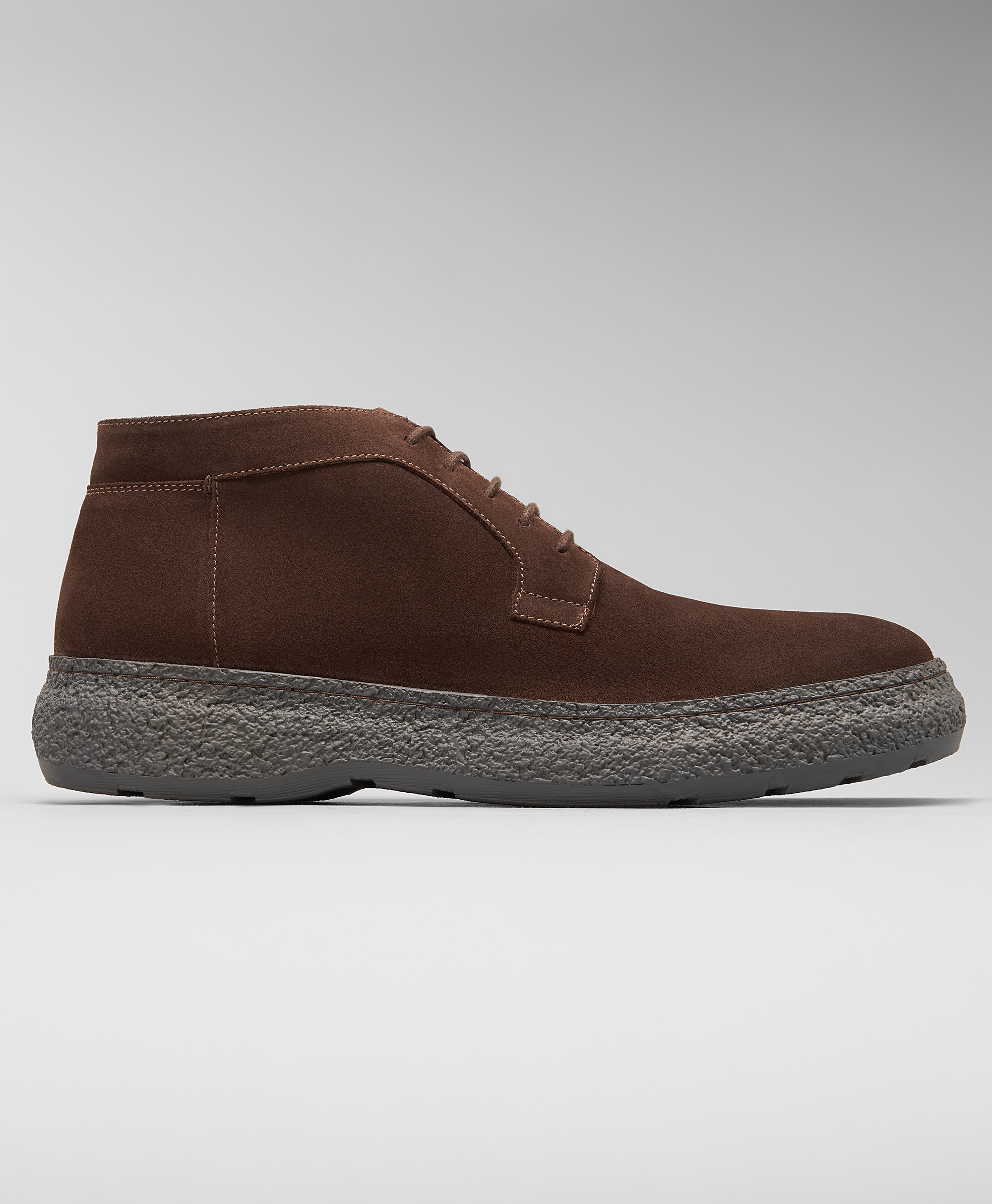 Ботинки из натуральной замши