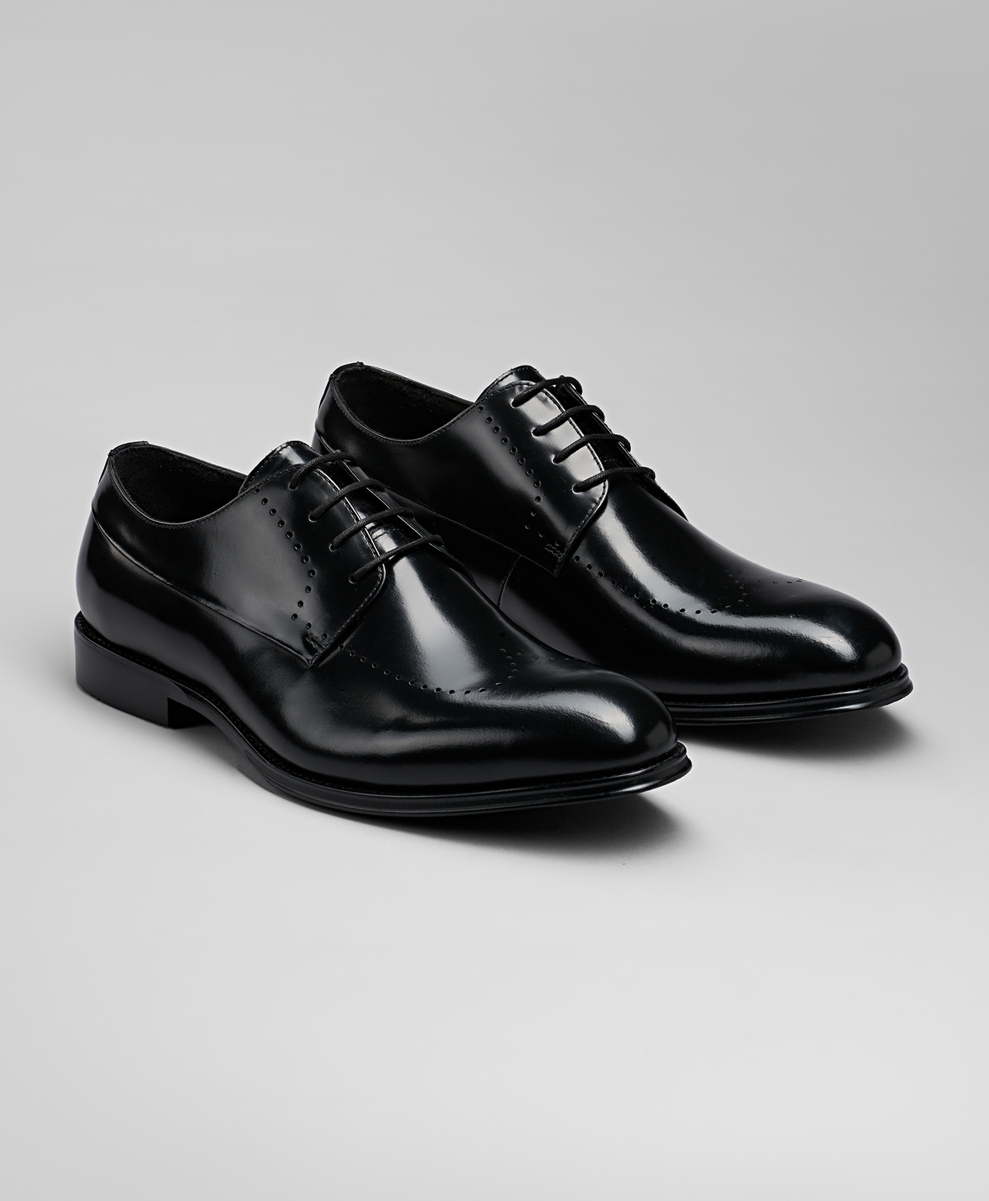 Дерби из натуральной кожи