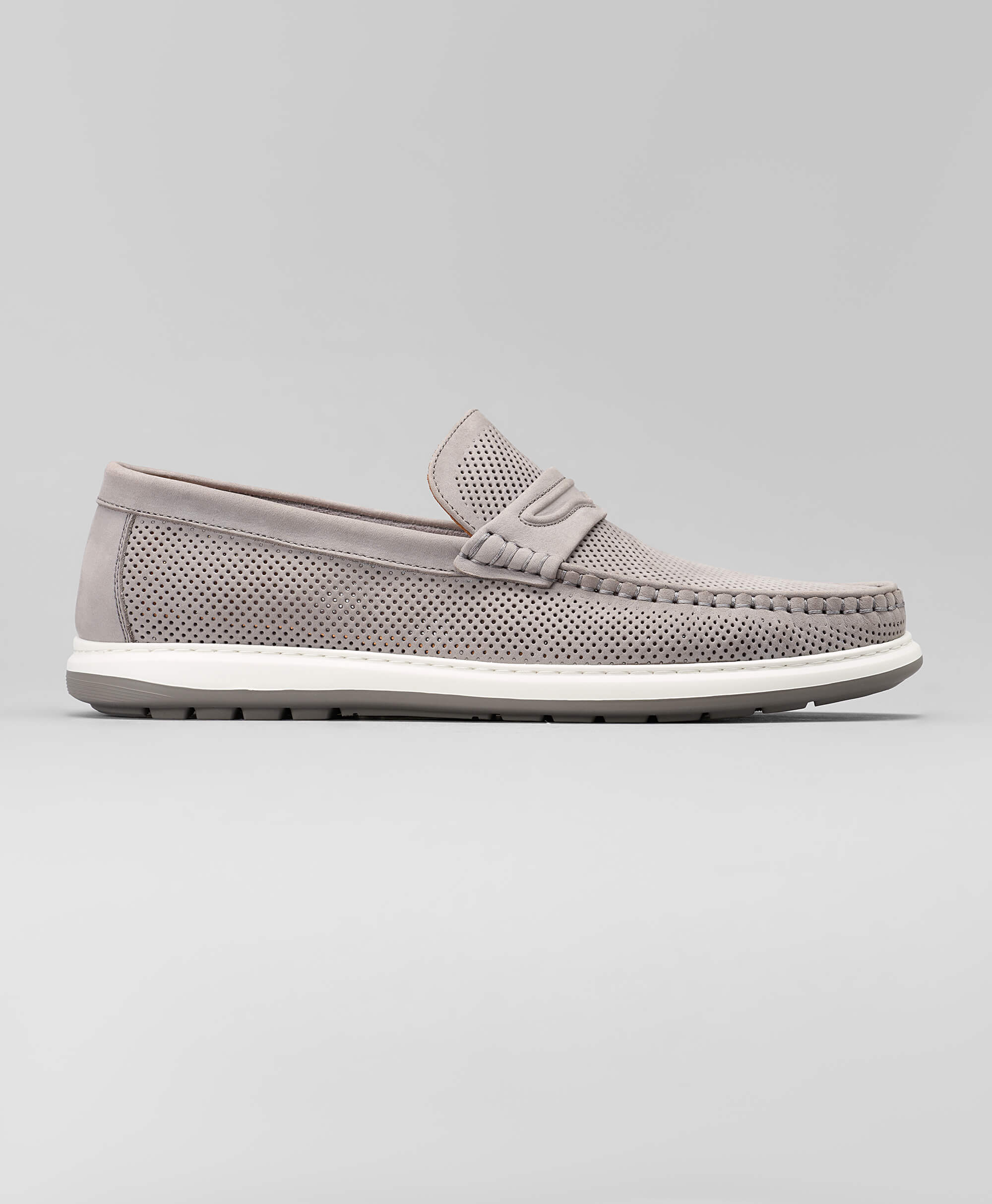 Мокасины SS-0878 GREY- купить в HENDERSON.RU, цена 12999.00