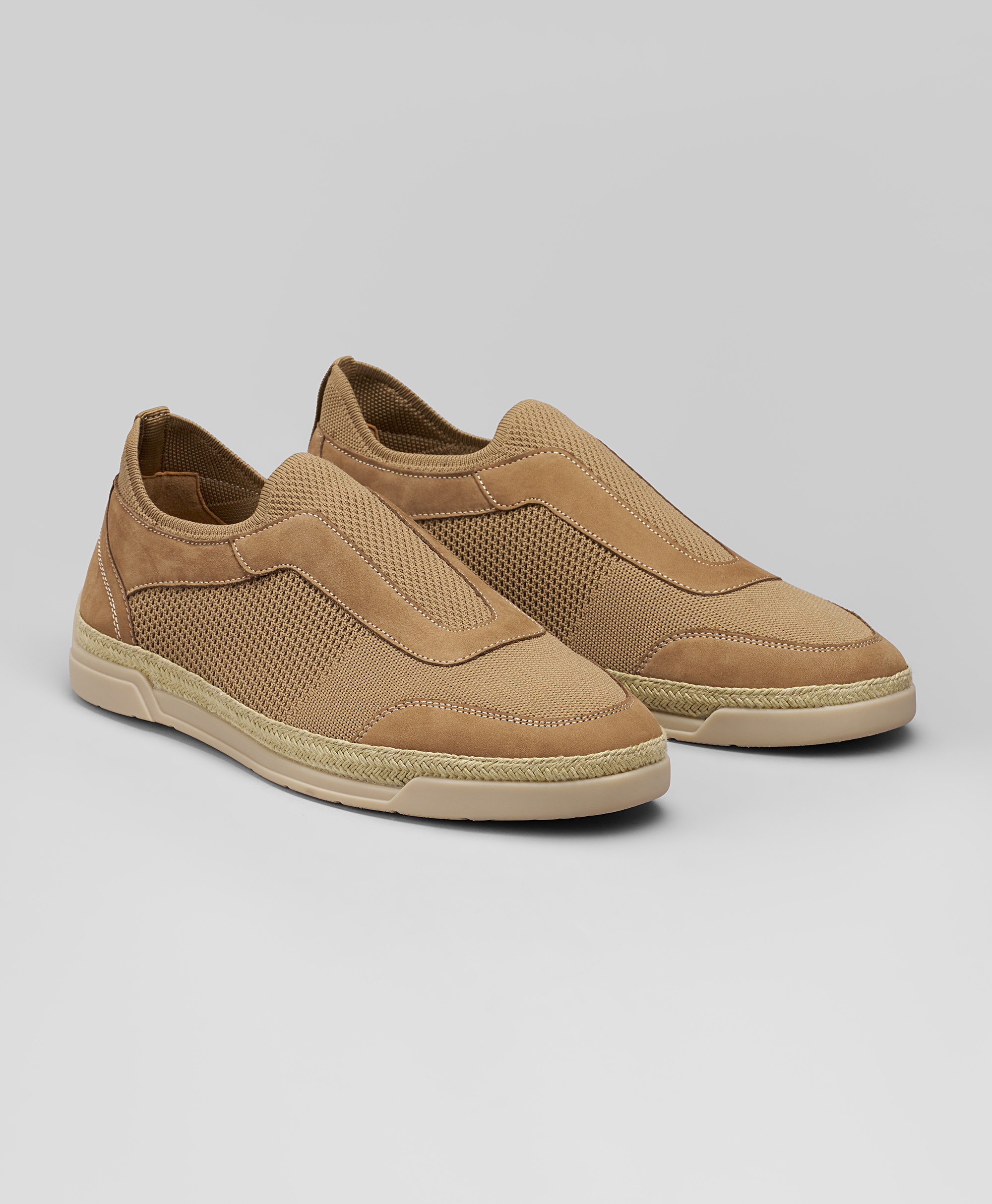 Слипоны трикотажные