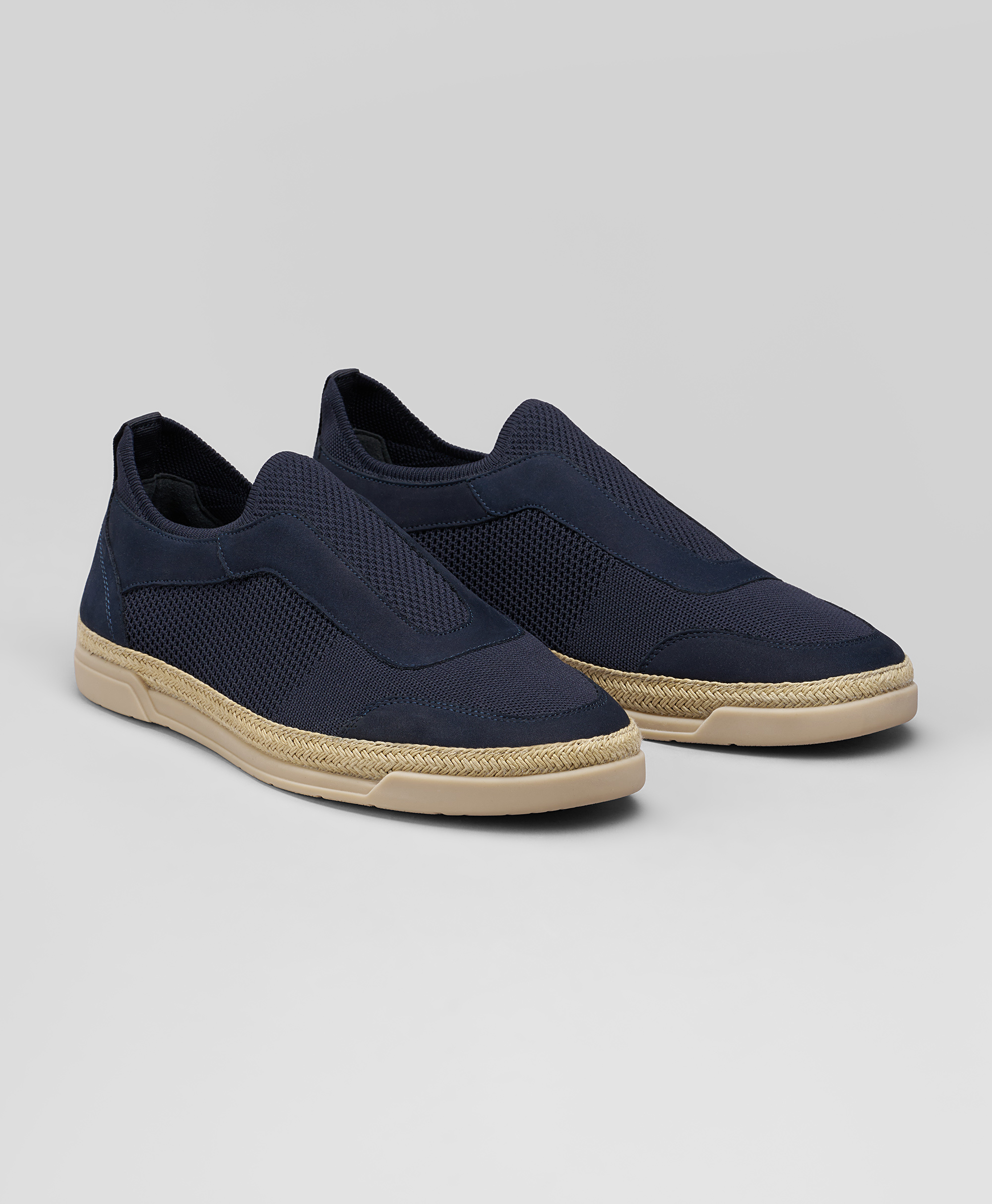 Слипоны трикотажные