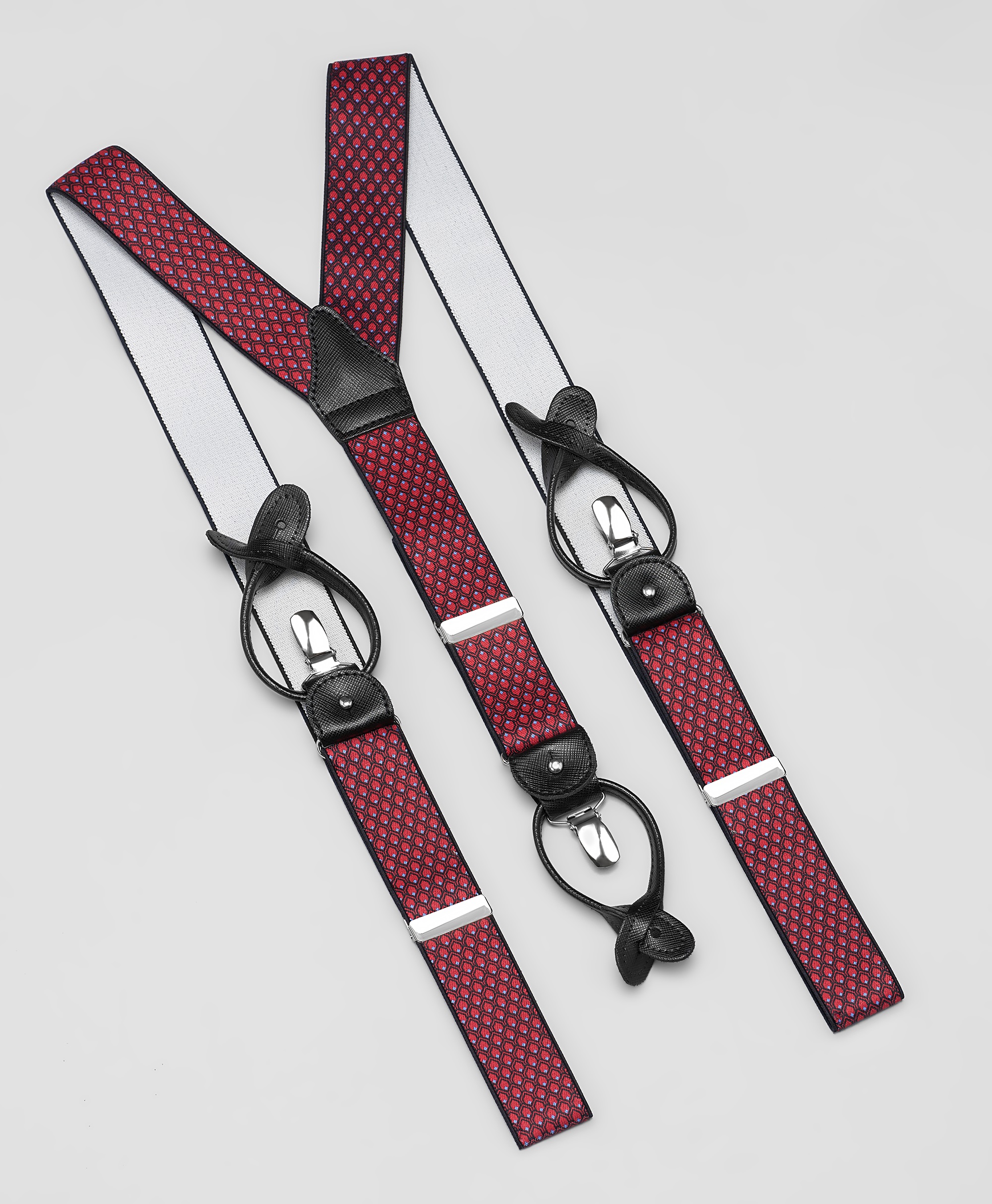 Подтяжки с орнаментом