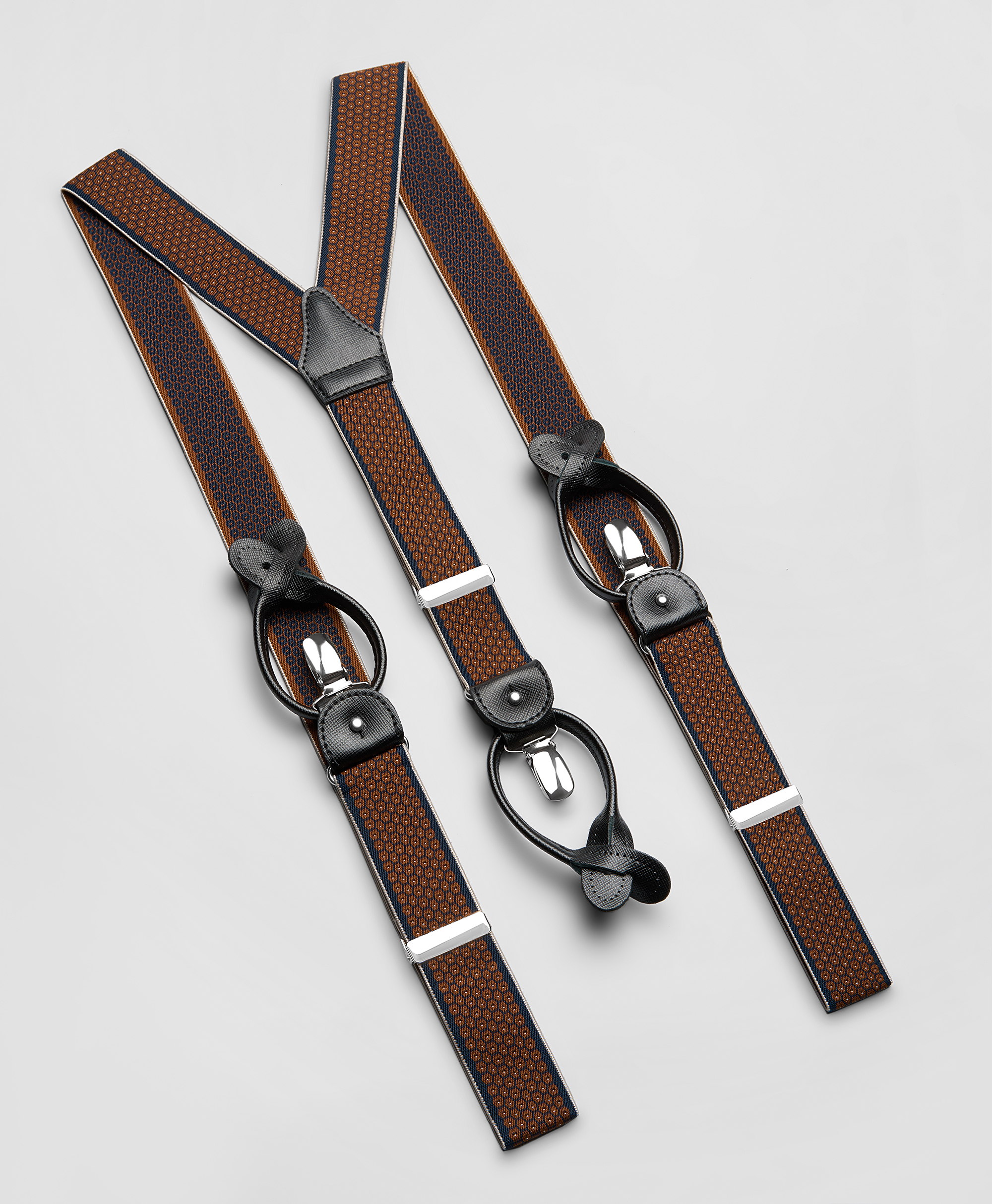 Подтяжки с орнаментом