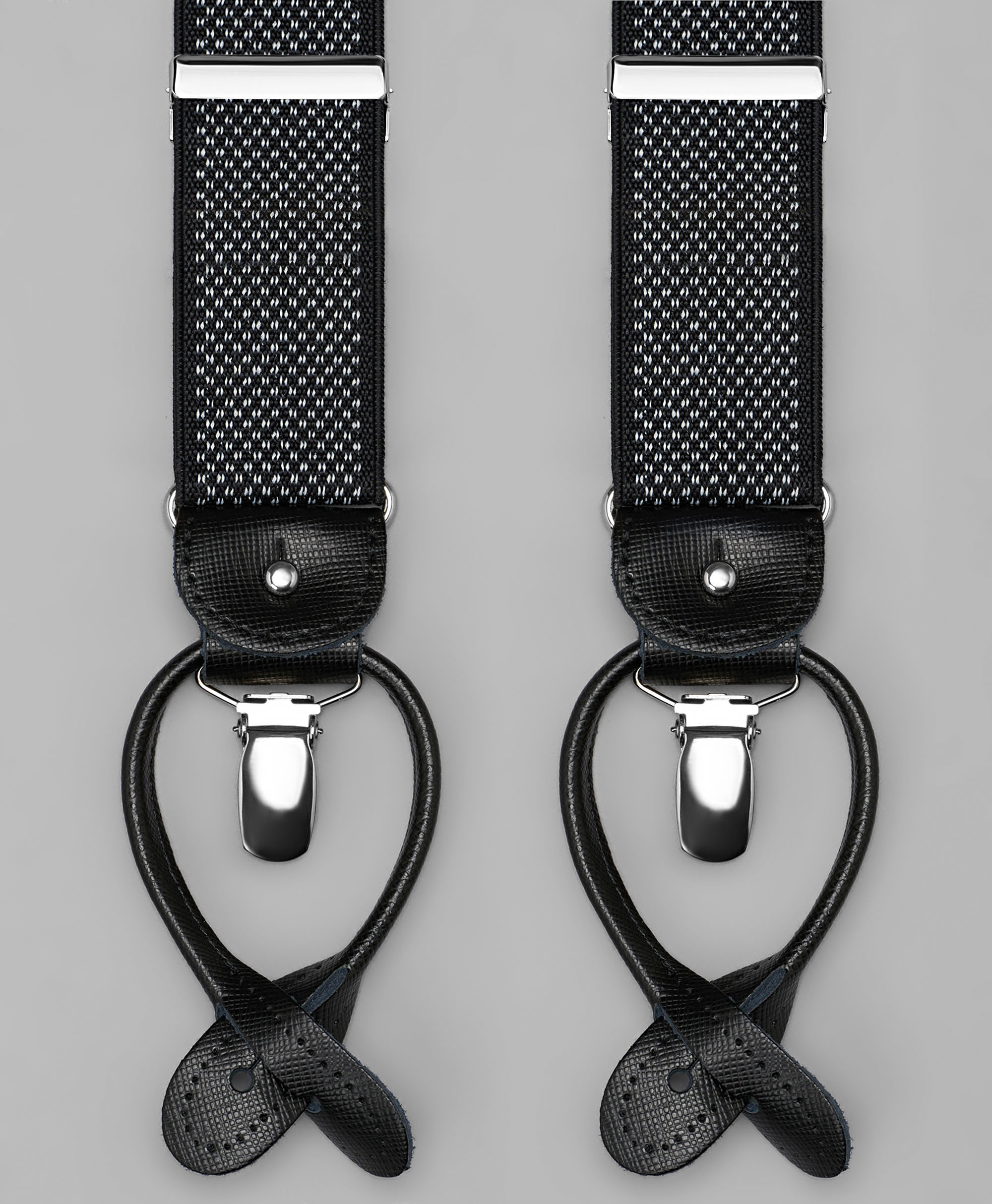 Подтяжки одноцветные текстурные