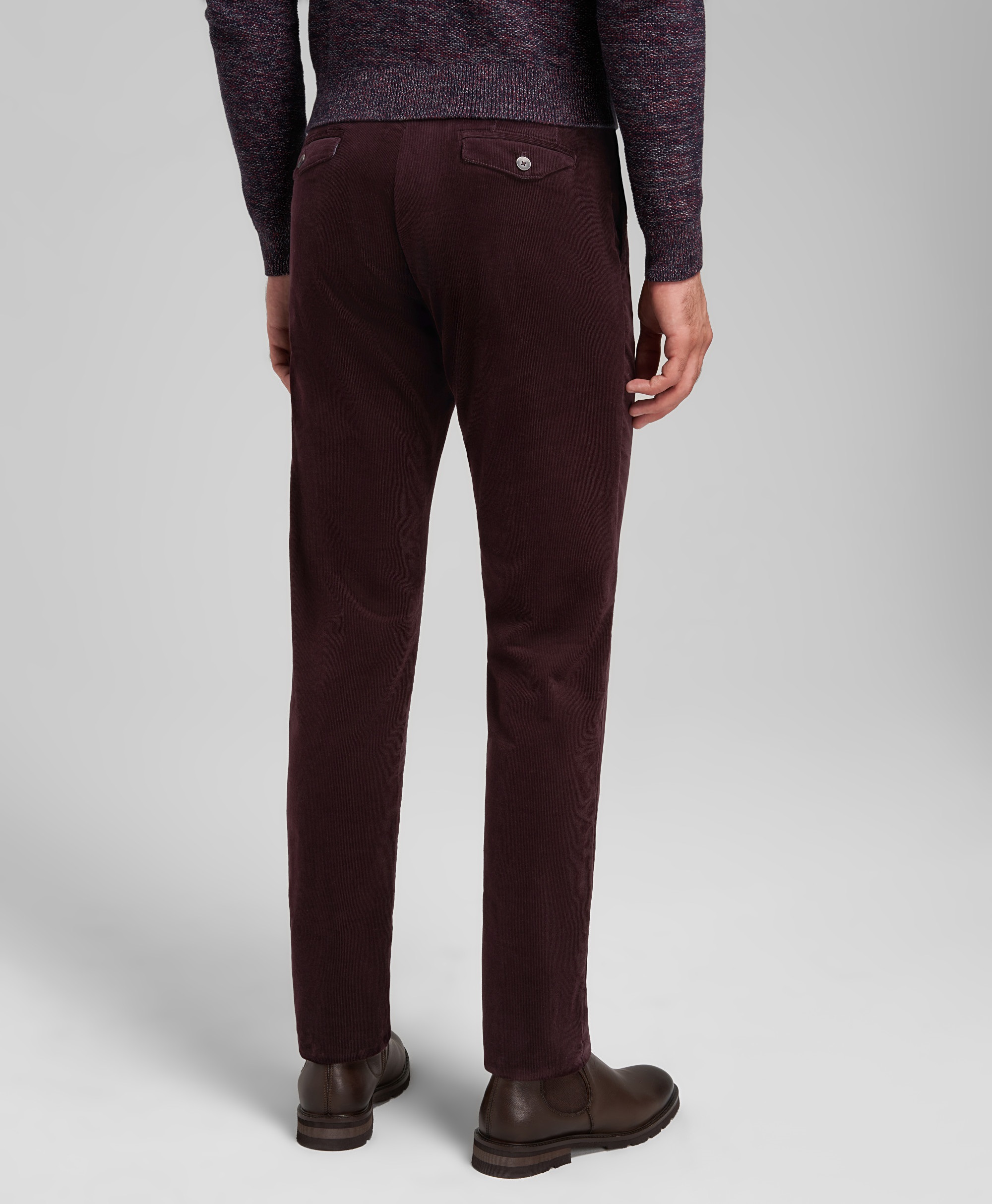 Брюки-чинос вельветовые, полуприлегающий силуэт