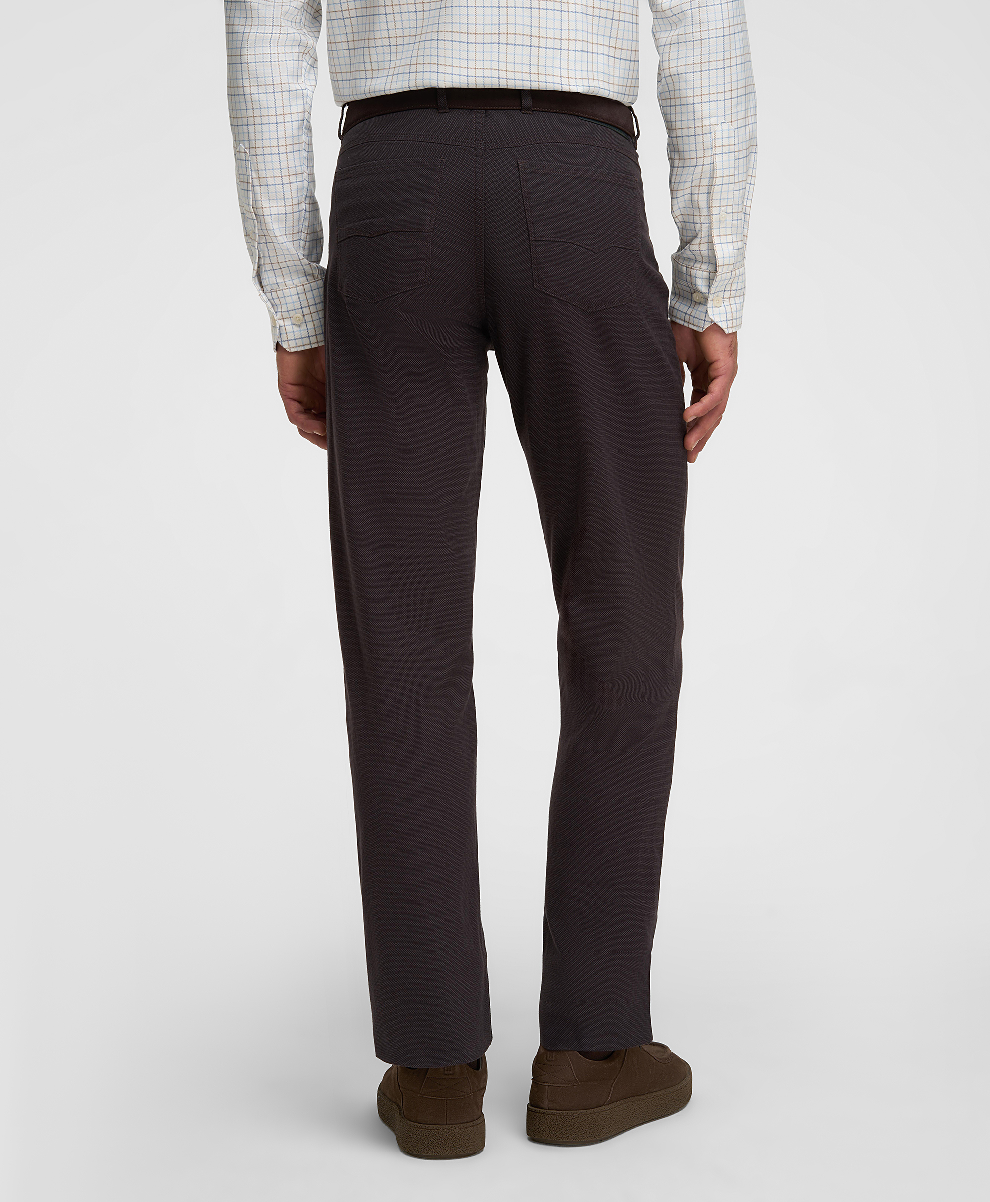 Брюки 5 карманов, прямой силуэт