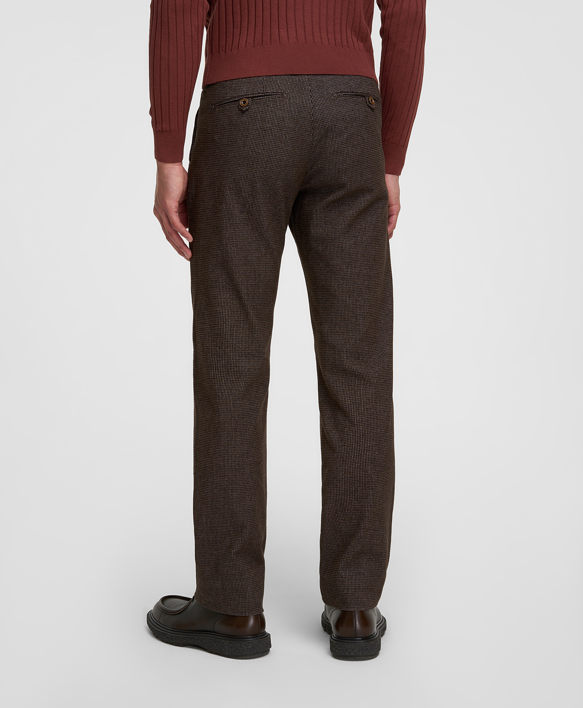 Брюки-чинос, прямой силуэт