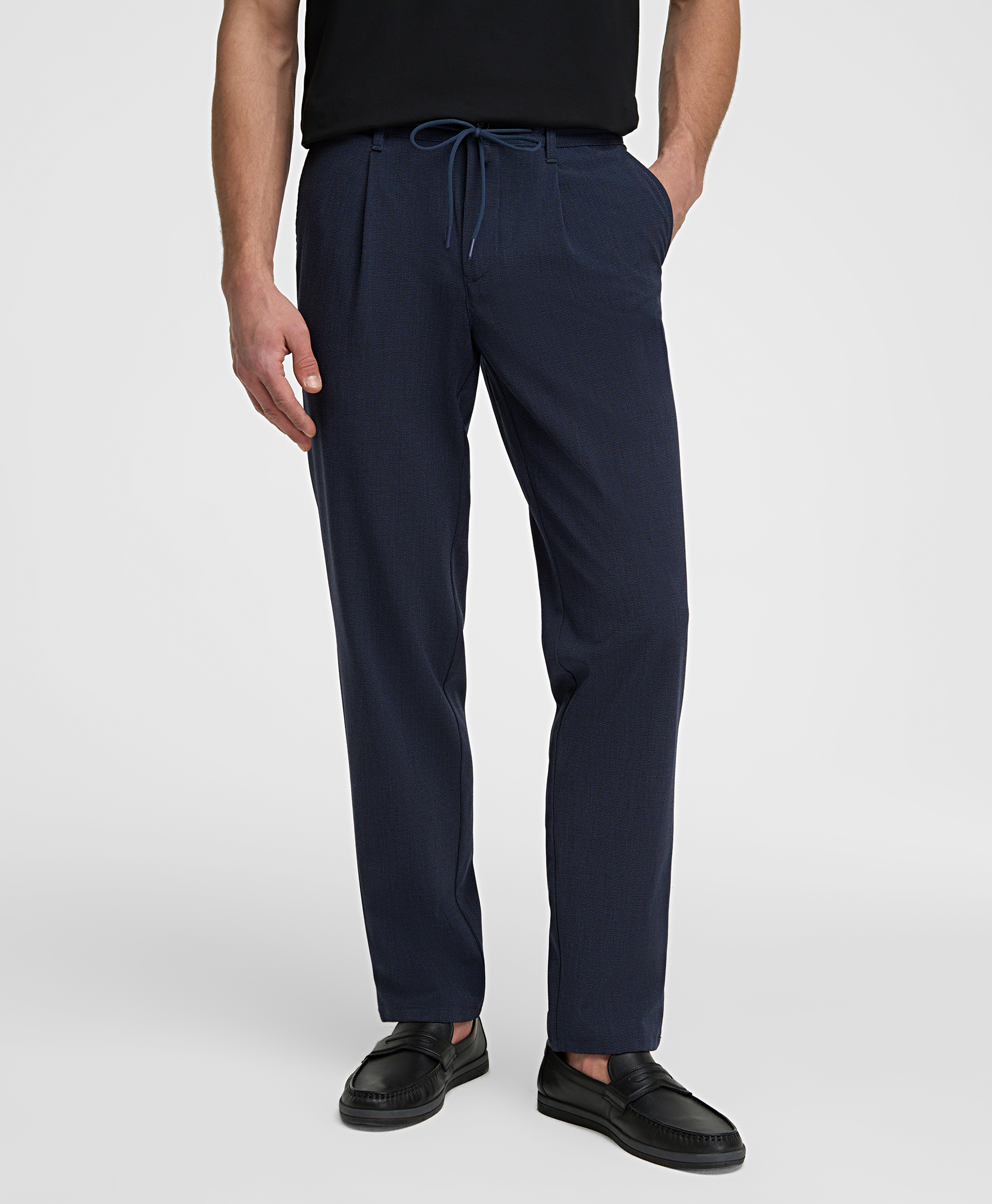 Брюки-чинос, прямой силуэт