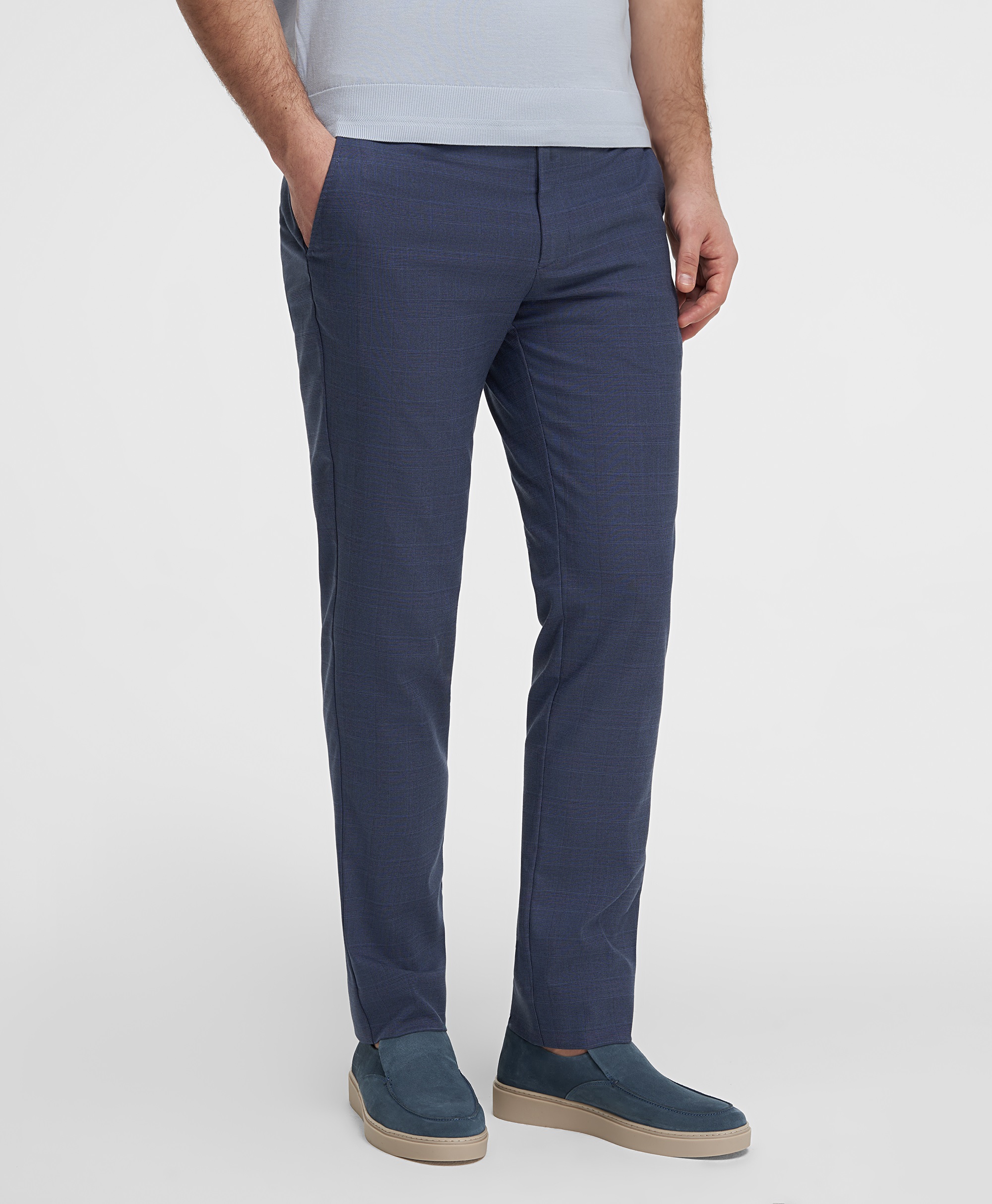 Брюки-чинос, полуприлегающий силуэт