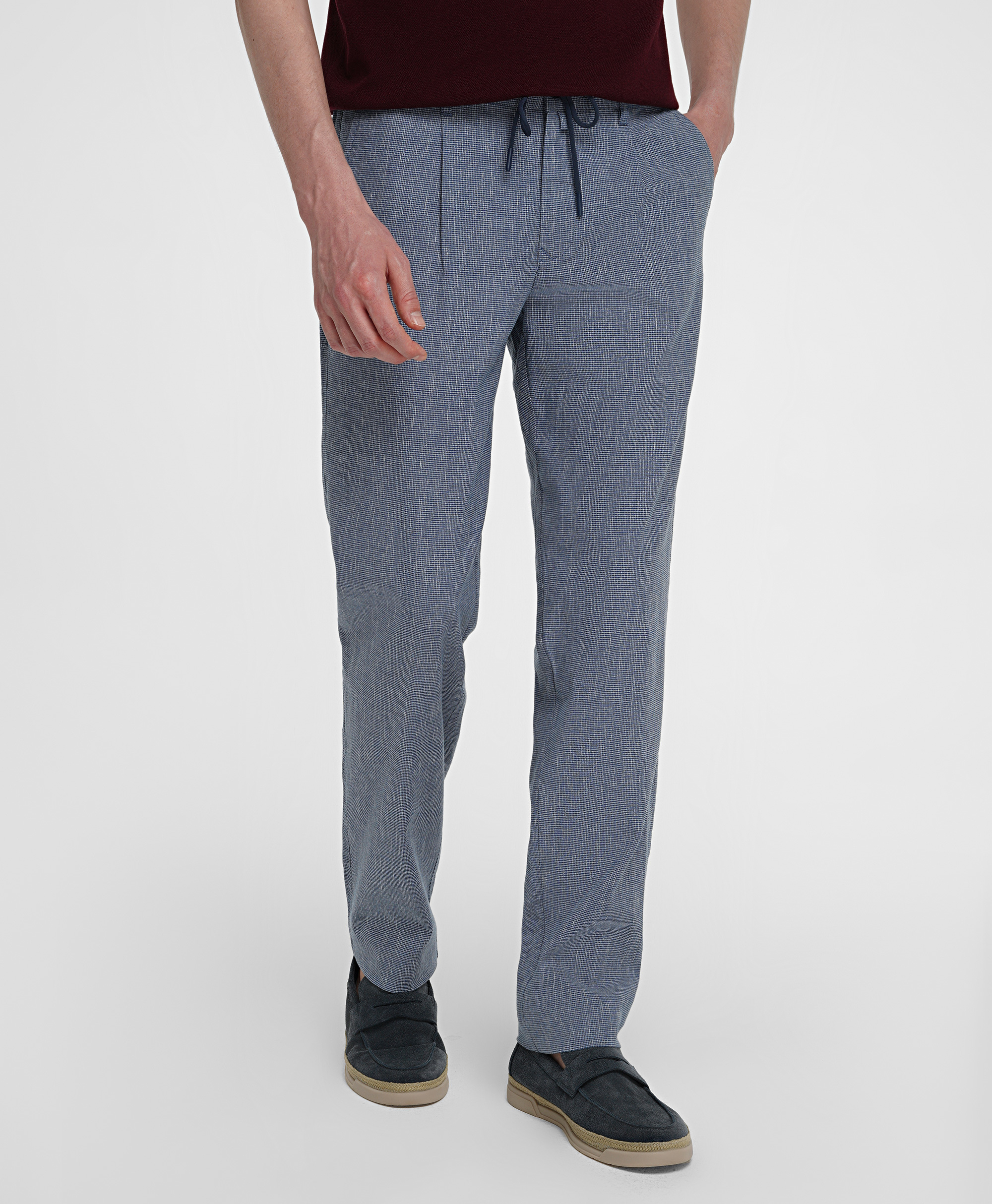 Брюки-чинос, прямой силуэт