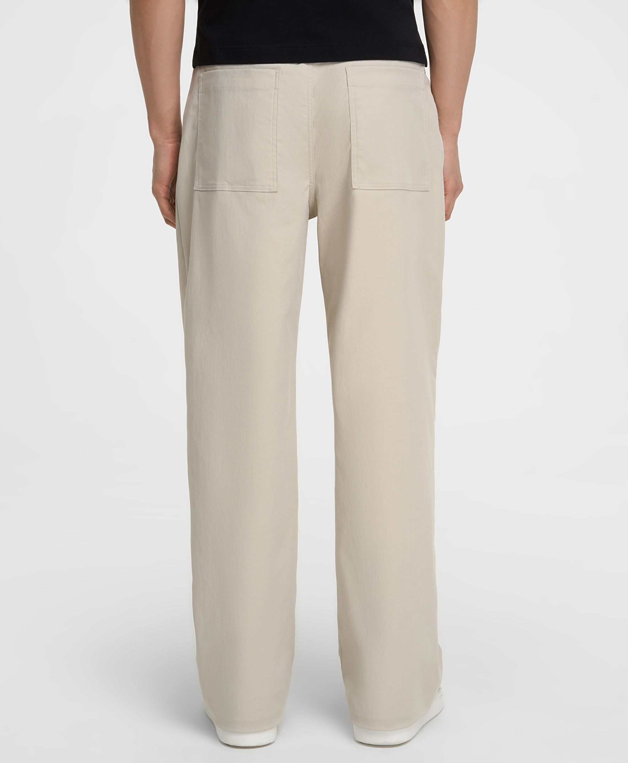 Брюки 5 карманов, прямой силуэт