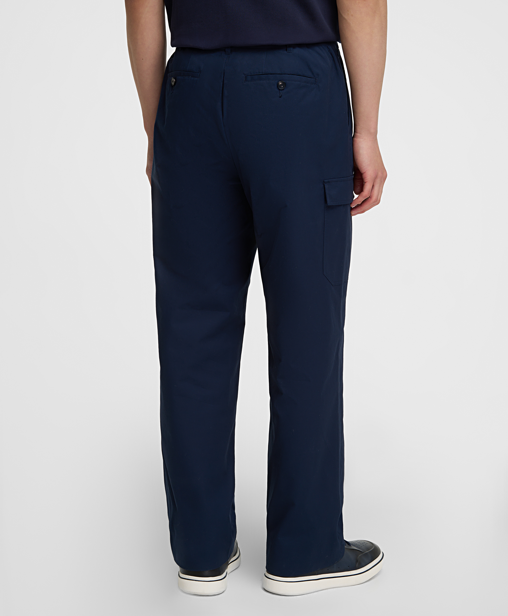 Брюки-карго, прямой силуэт